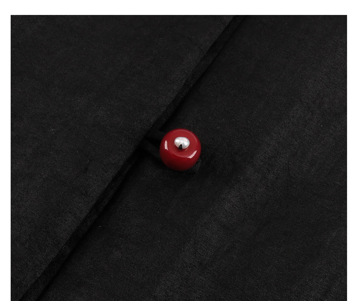[Ink Jade]Chinese-style Top-Sculpted Fit Gambiered Silk  Guangdong Black Pearl Gambiered Guangdong Gauze xiangyunsha