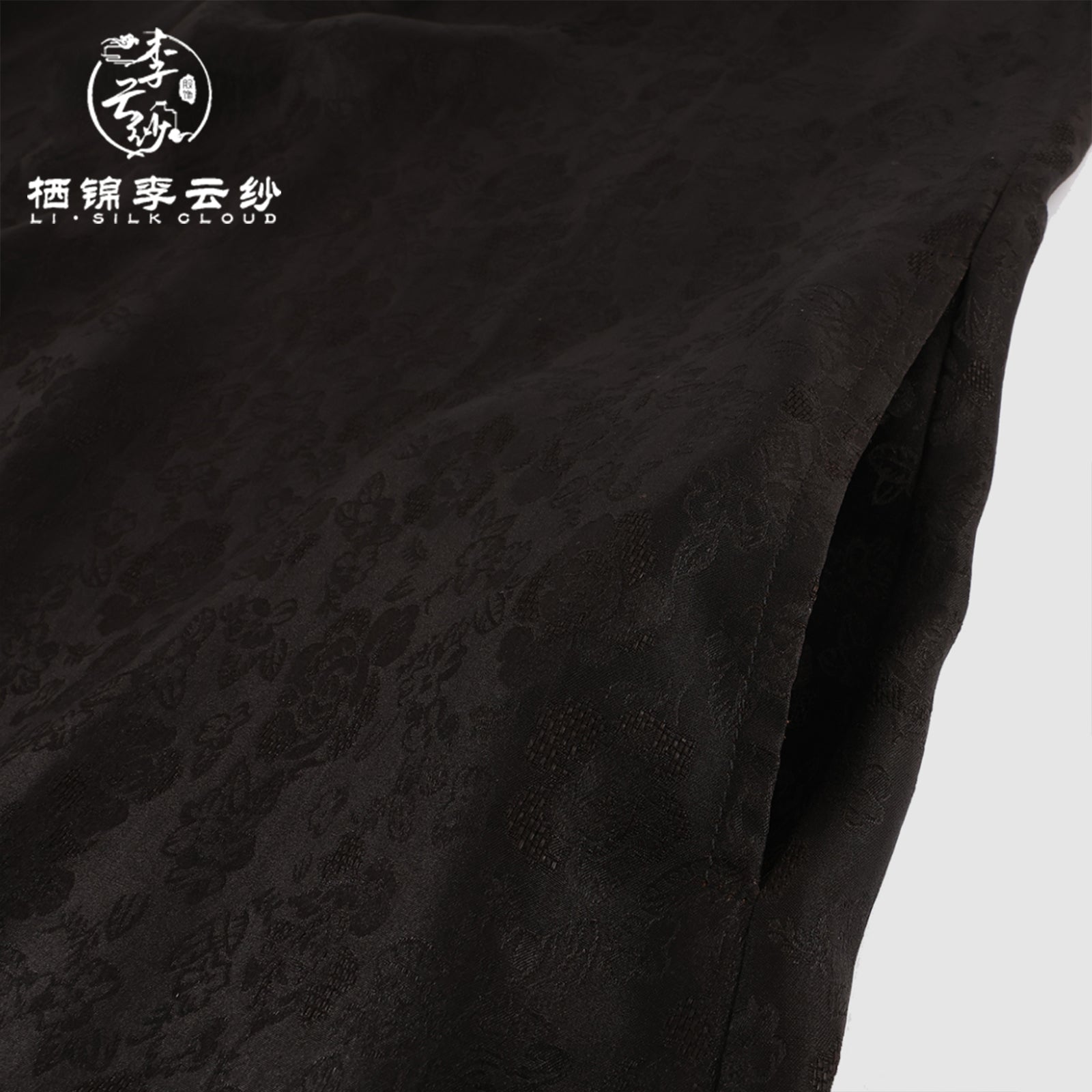 Camisole Dress - Mulberry Silk Fabric, Sleeveless Silhouette, Guangdong Black Pearl Gambiered Guangdong Gauze xiangyunsha