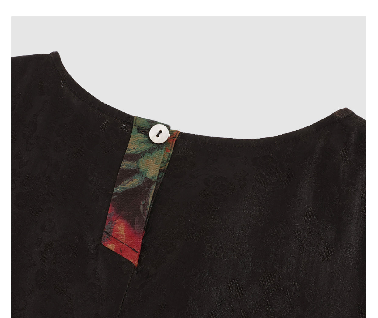 Camisole Dress - Mulberry Silk Fabric, Sleeveless Silhouette, Guangdong Black Pearl Gambiered Guangdong Gauze xiangyunsha
