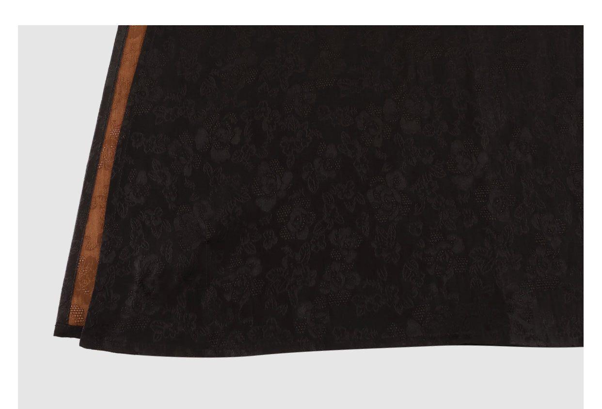 Camisole Dress - Mulberry Silk Fabric, Sleeveless Silhouette, Guangdong Black Pearl Gambiered Guangdong Gauze xiangyunsha