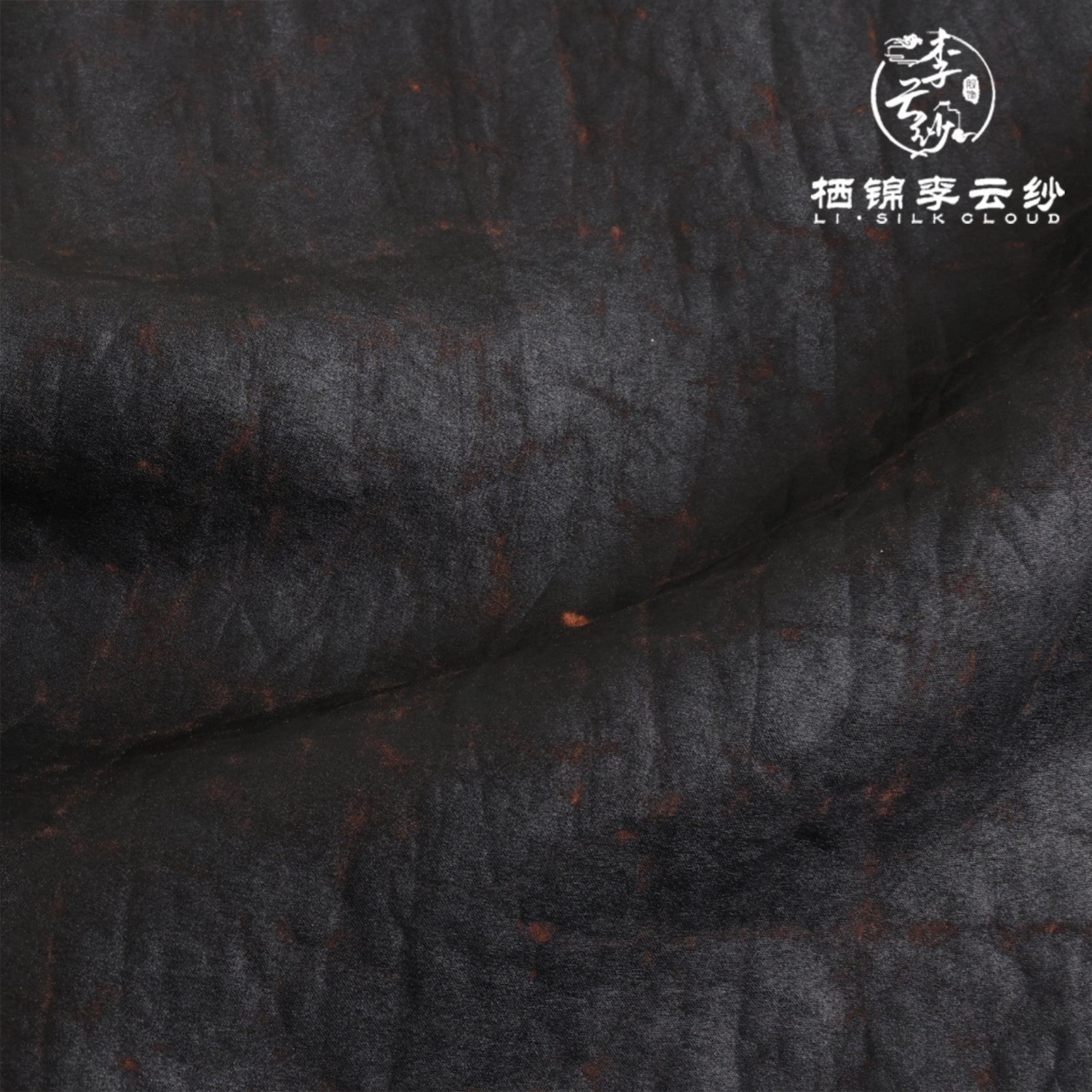 Retro Xiangyunsha Top · lce-Cool Texture, Skin-Friendly  Guangdong Black Pearl Gambiered  Guangdong Gauze xiangyunsha