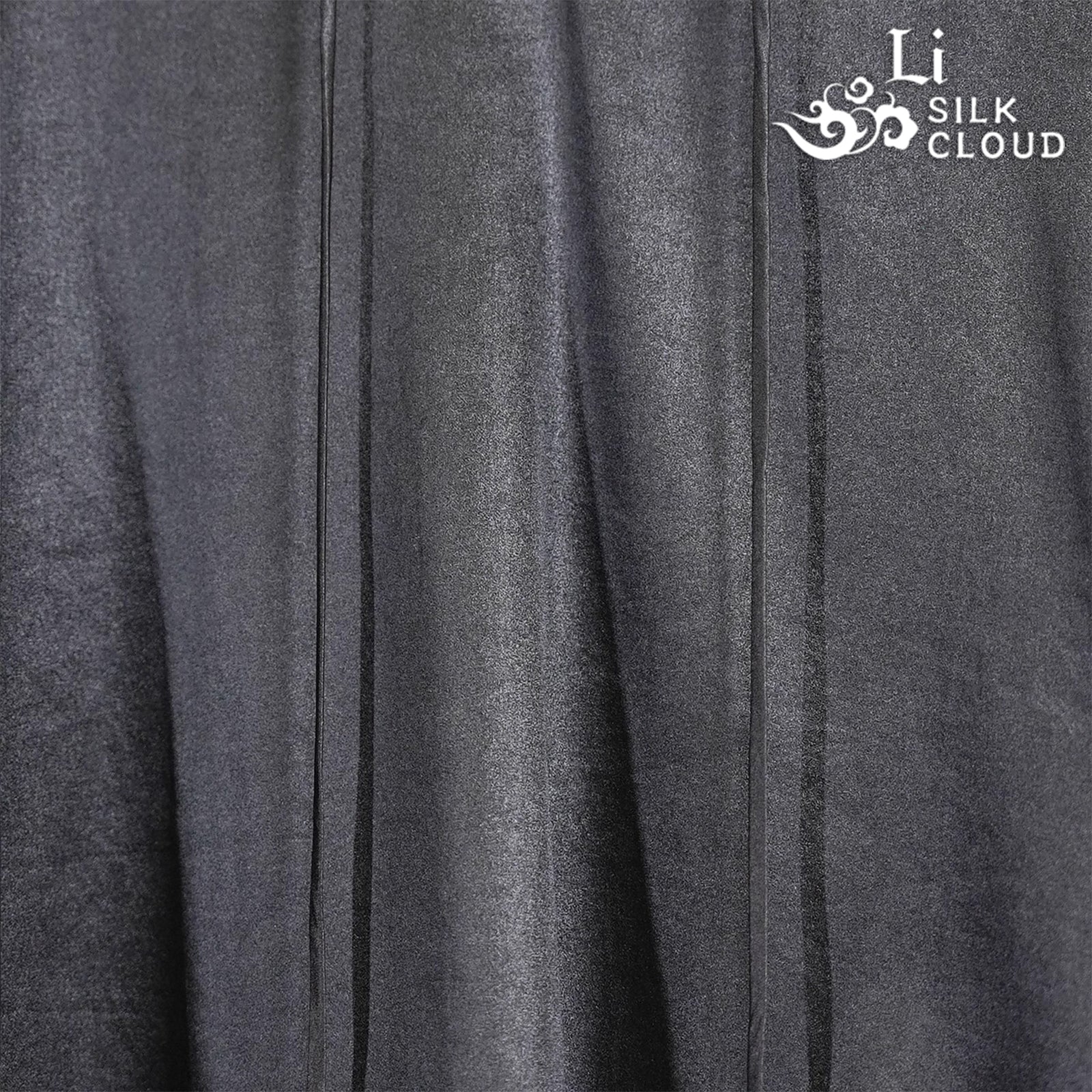 New Chinese-style lightweight top | Silk Xiangyunsha fabric Cloud-like softness, skin-friendly, slimming Guangdong Black Pear Gambiered Guangdong Gauze xiangyunsha