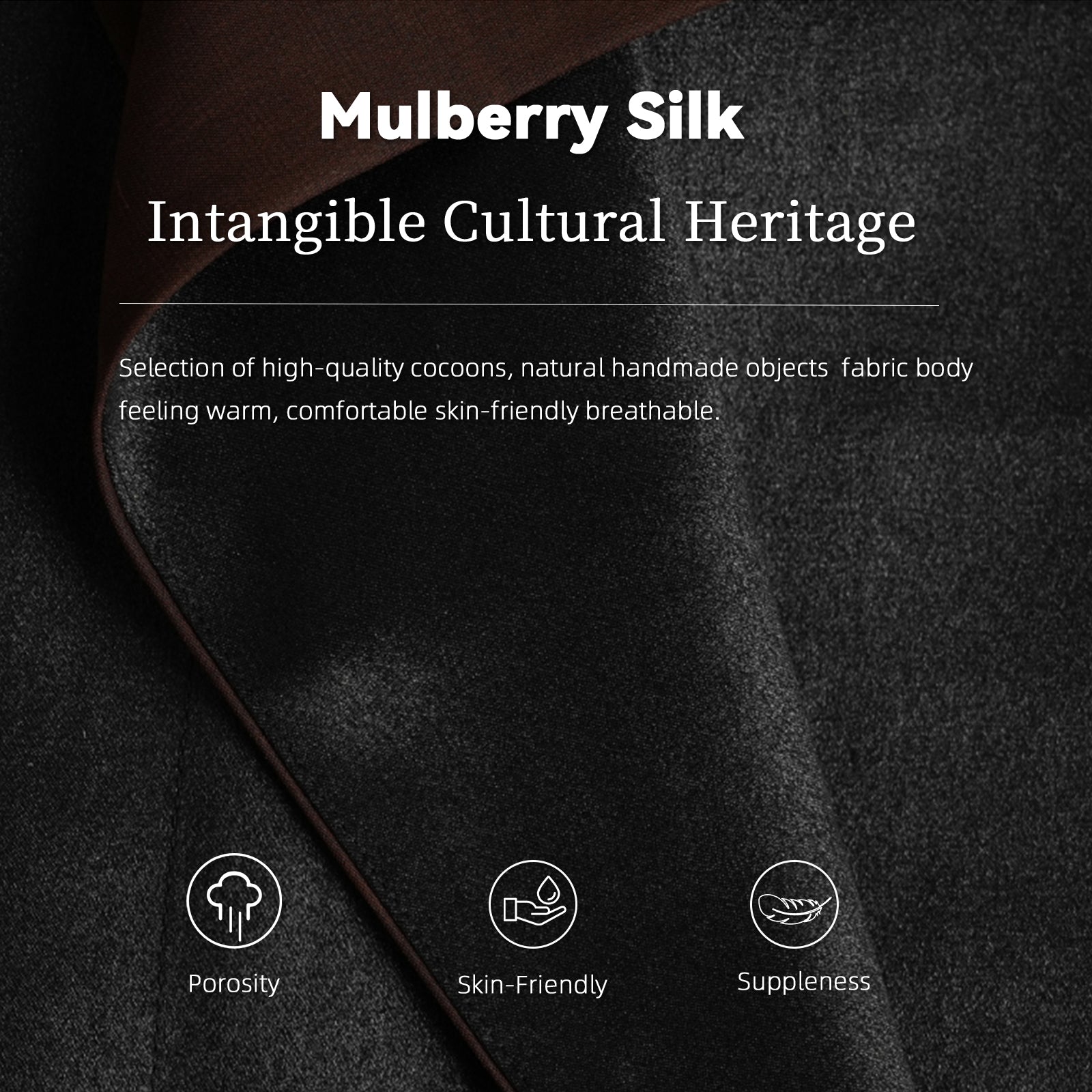 Xiangyunsha Dress · Minimalist Cut · Oriental Aesthetics  Guangdong Black Pearl Gambiered Guangdong Gauze xiangyunsha