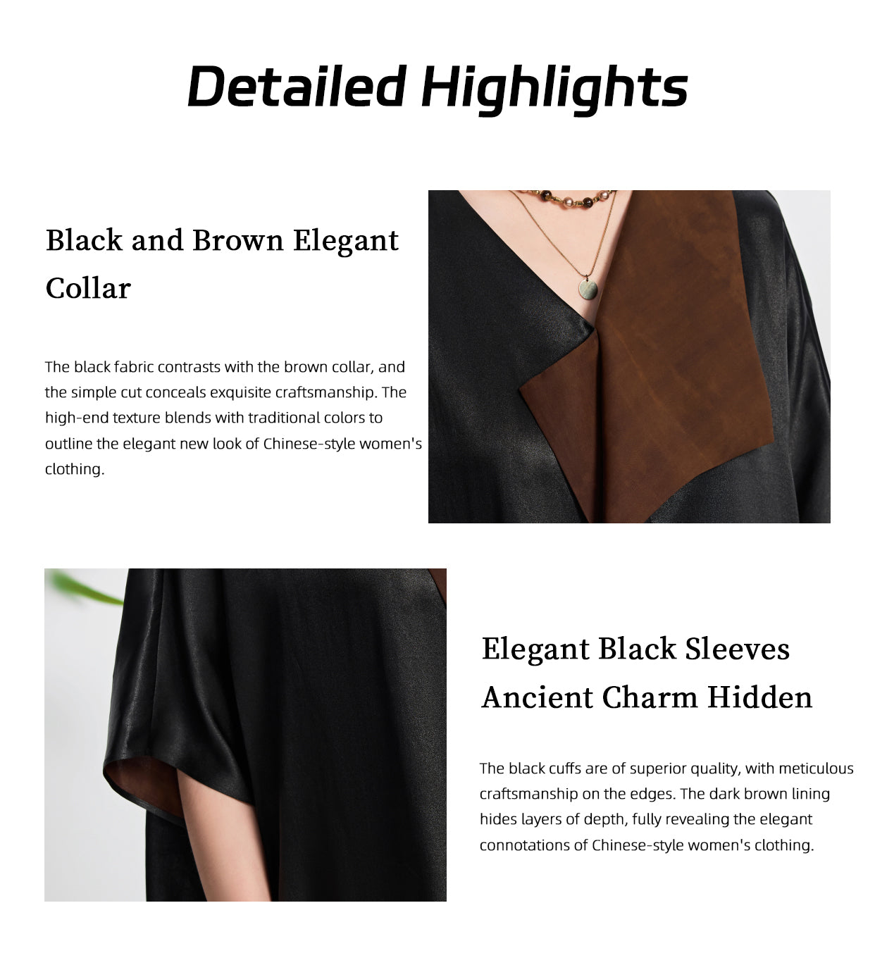 Xiangyunsha Dress · Minimalist Cut · Oriental Aesthetics  Guangdong Black Pearl Gambiered Guangdong Gauze xiangyunsha