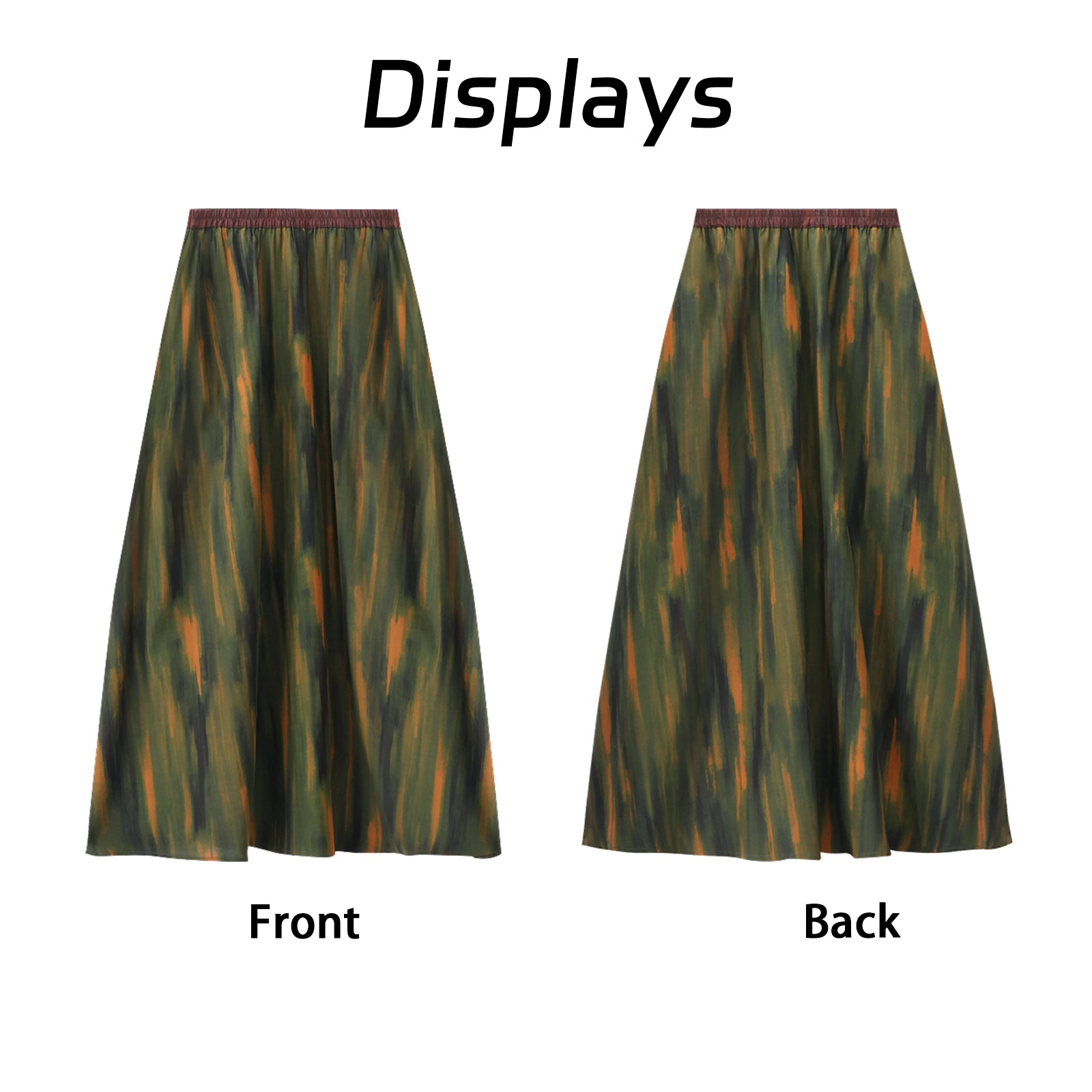 Pastoral Poetic skirt .Sunset Gradient . Collectible-grade Xiangyunsha Guangdong Black Pearl Gambiered Guangdong Gauze xiangyunsha
