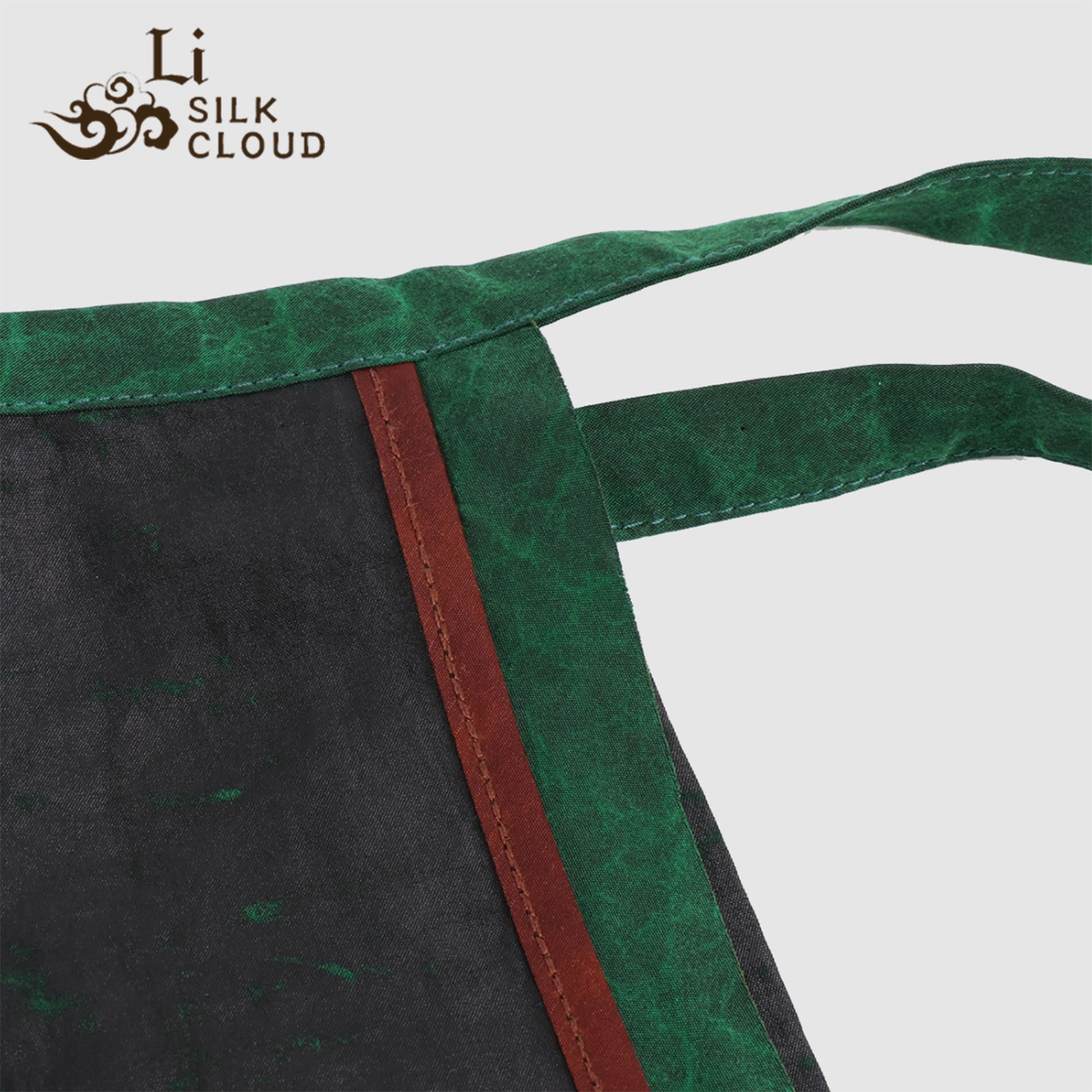 Skin-friendly Xiangyunsha long skirt . Slimming cut · Minimalistnew Chinese style   Guangdong Black Pearl GambieredGuangdong Gauze xiangyunsha