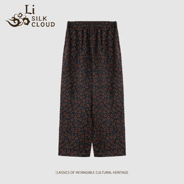 XiangyunSha Casual Trousers · Oriental GeometricAesthetics · Cool and breathable  Guangdong Black PearlGambiered Guangdong Gauze xiangyunsha