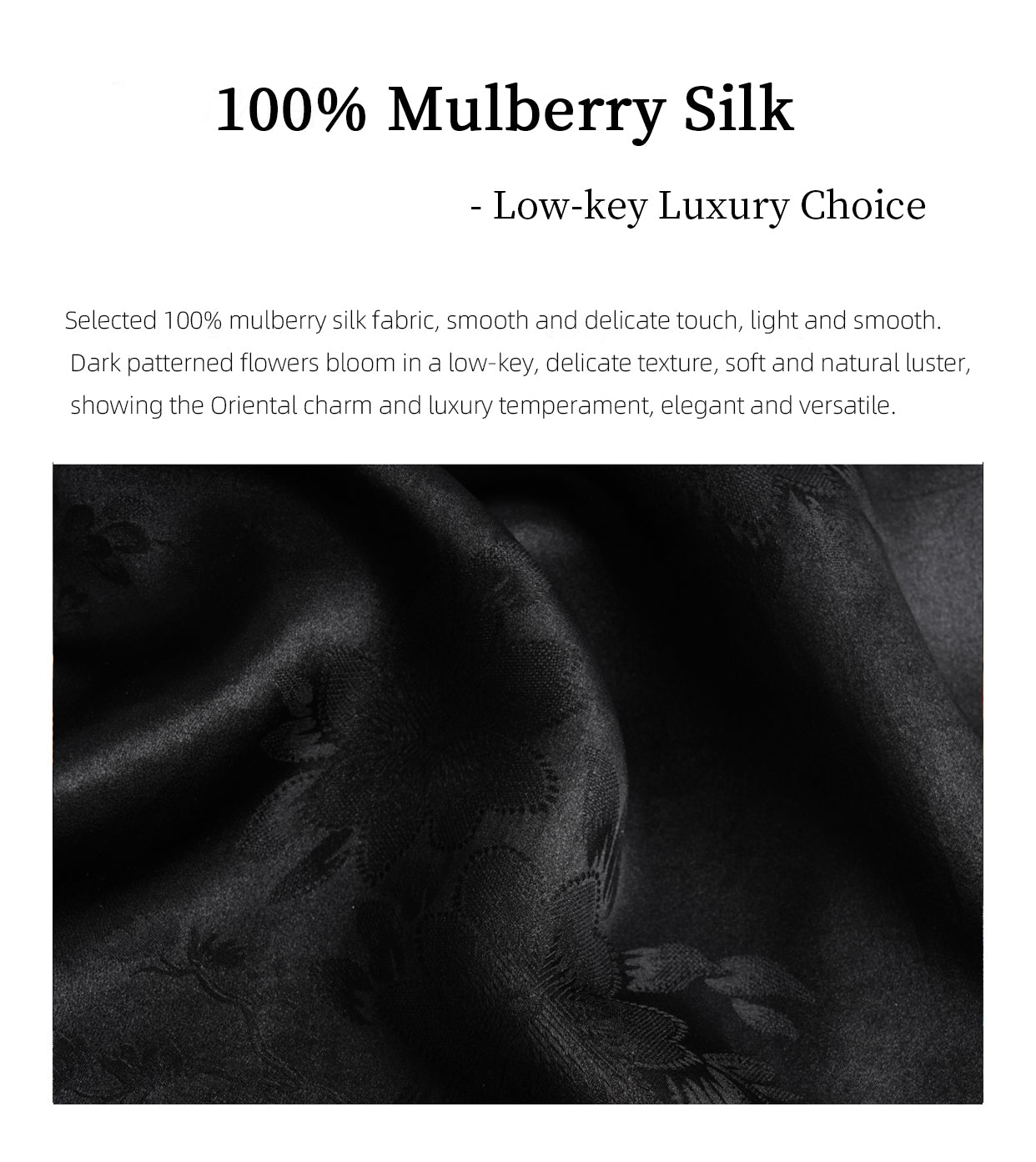 Xiangyunsha Silk Coat | Hand-Stitched Florals |Suitable forboth air-conditioned rooms and outdoors Elegant and notsweaty Guangdong Black Pearl Gambiered GuangdongGauze xiangyunsha