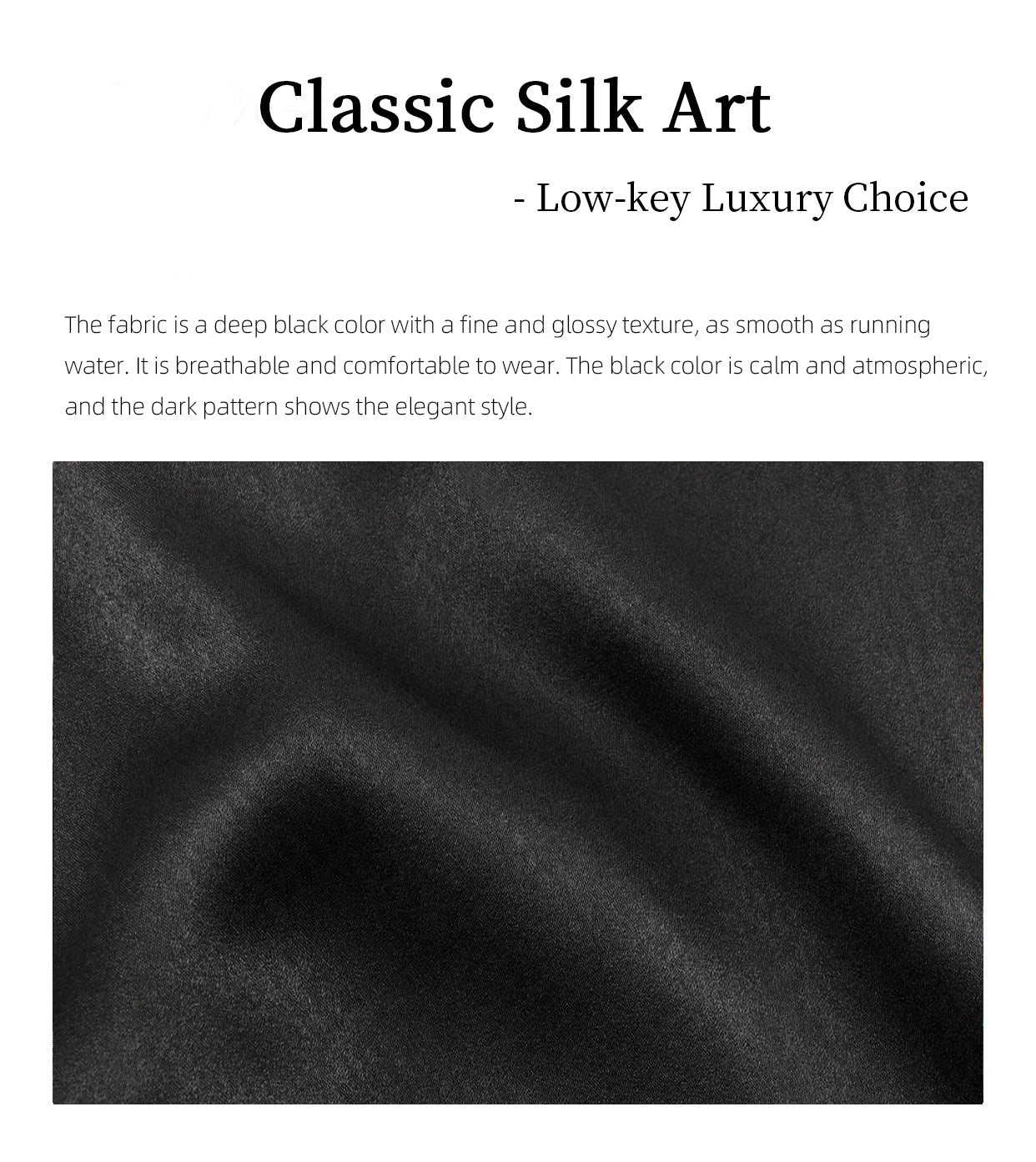 Xiangyunsha Chinese Style Long Sleeve Top - UniqueTexture, Luxury Versatile Guangdong Black Pearl GambieredGuangdong Gauze xiangyunsha