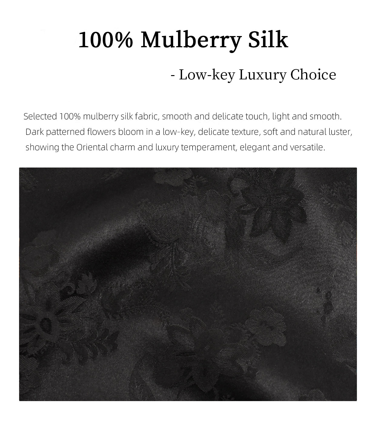 Xiangyunsha Chinese style Zen Top | Flattering Necklineslimming and Can cover hips | Quiet Luxury GuangdongBlack Pearl Gambiered Guangdong Gauze xiangyunsha
