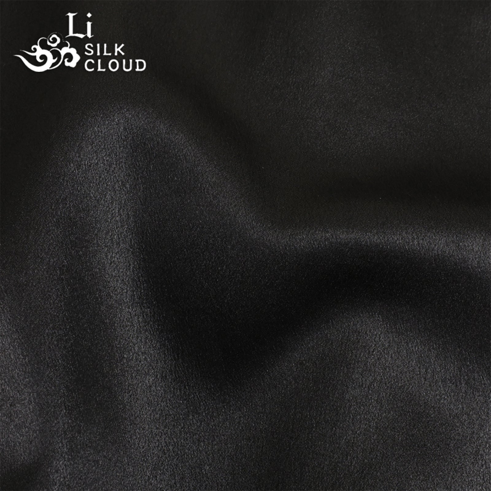 Guangdong Black Pearl Gambiered Guangdong Gauze xiangyunsha Top, Neat Cutting, Easy-Care, Fits Autumn Temperature Swings, Dual-Use for Leisure & Work