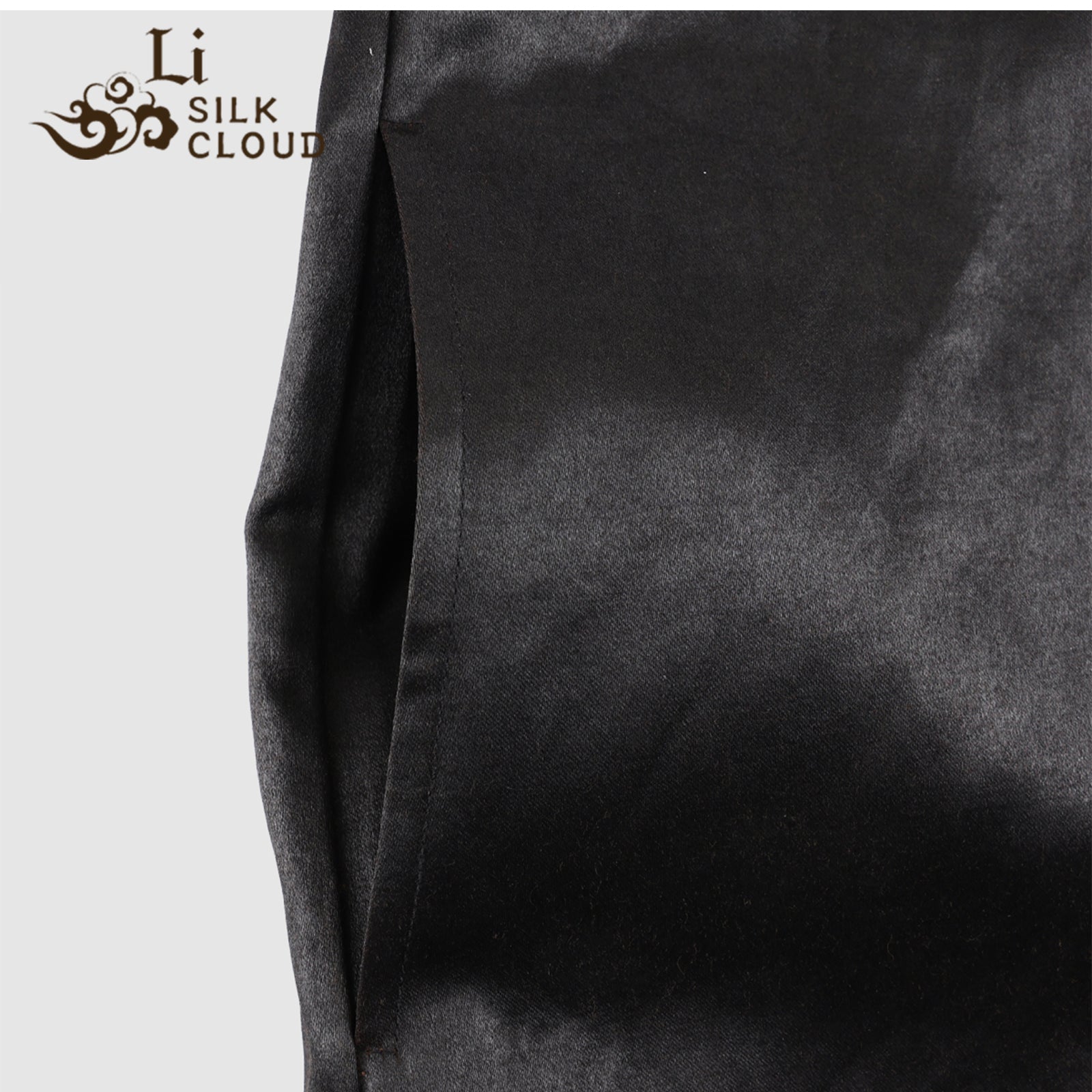 Coat, Plant-Dyed Eco-Fabric, Lightweight & Non-Stuffy, Suitable for Autumn Temperature Swings Guangdong Black Pearl Gambiered Guangdong Gauze xiangyunsha