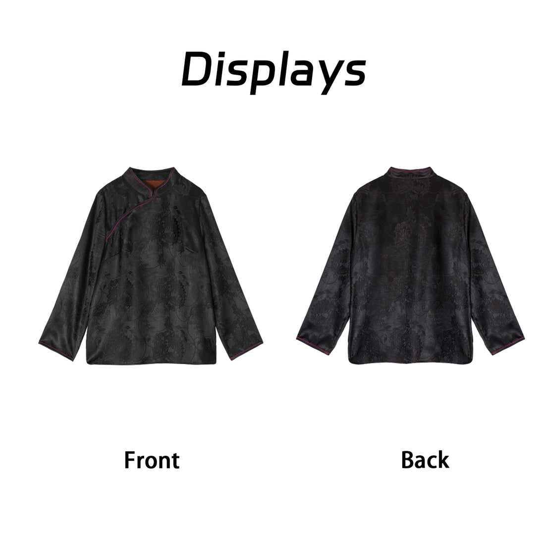 Guangdong Black Pearl Gambiered Guangdong Gauze xiangyunsha Top, Natural Tuberose Dye, Ancient Sun-Drying Craft, Windproof & Breathable, Fits Day-Night Temperature Swings