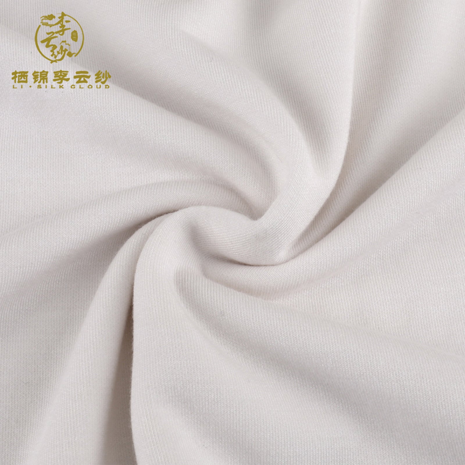 Wool Long Sleeve Top - 100% Pure Wool, Soft Warm Elegant Casual Guangdong Black Pearl Gambiered Guangdong Gauze xiangyunsha
