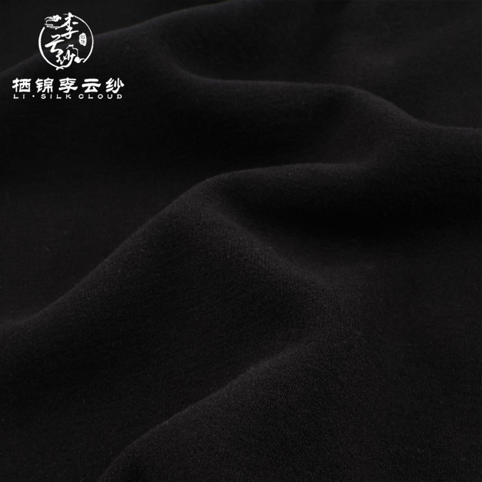 Cashmere Trousers，Soft Warm, Classic Straight Fit, Luxury Winter Guangdong Black Pearl Gambiered Guangdong Gauze xiangyunsha