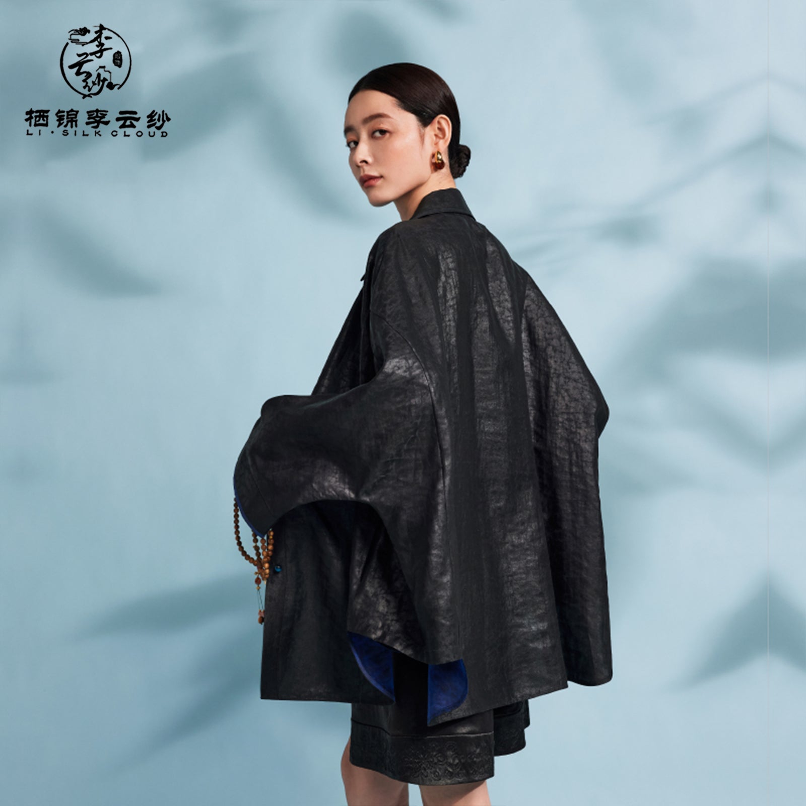 Shorts，Comfortable Breathable,Timeless Casual Short Pants for Women Guangdong Black Pearl Gambiered Guangdong Gauze xiangyunsha
