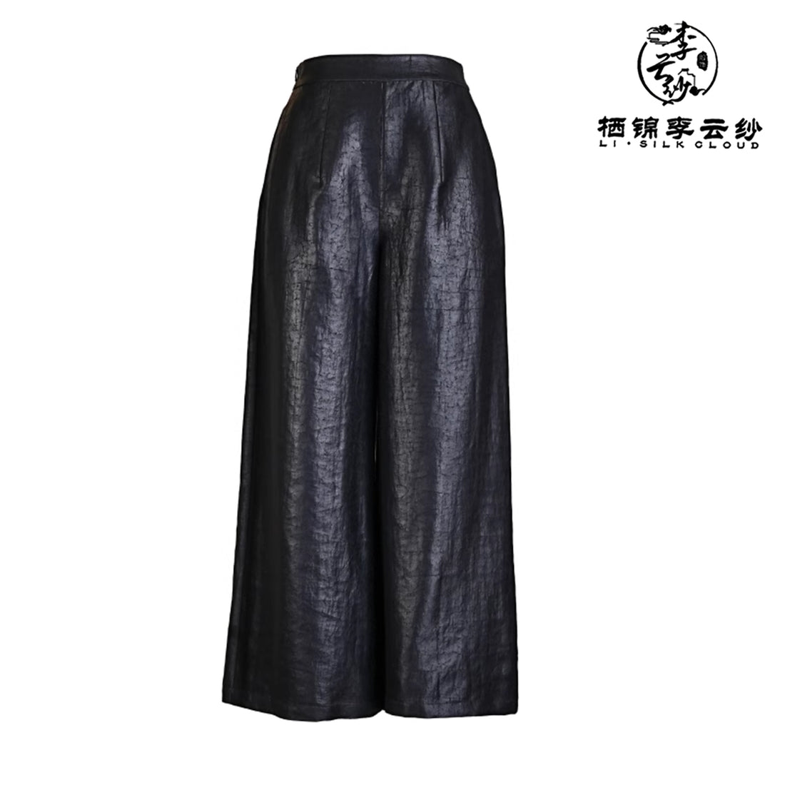 Pants - Soft Skin-Friendly Material, Classic Oriental Trousers Guangdong Black Pearl Gambiered Guangdong Gauze xiangyunsha