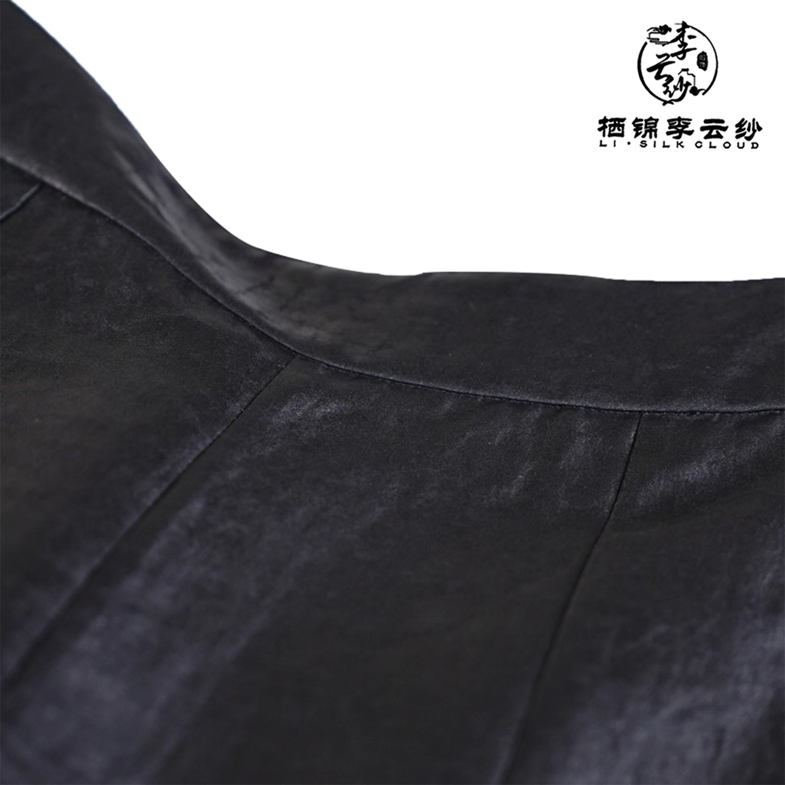 Pants - Soft Skin-Friendly Material, Classic Oriental Trousers Guangdong Black Pearl Gambiered Guangdong Gauze xiangyunsha