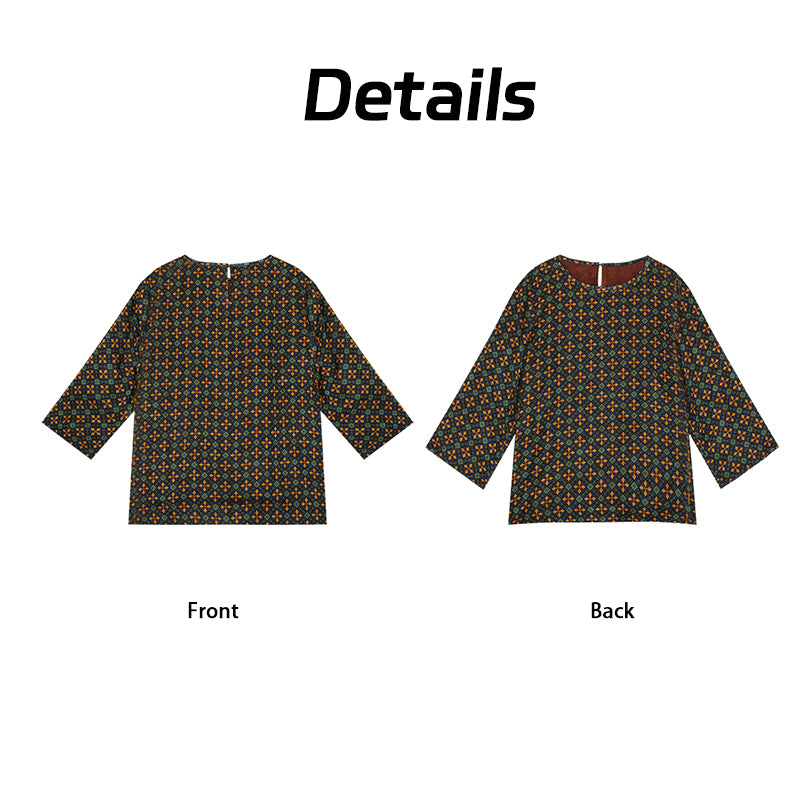 Vintage Xiangyunsha Top | Micro-slit heat dissipation design&Retro dyeing | Guangdong Black Pearl  Gambiered Guangdong Gauze xiangyunsha