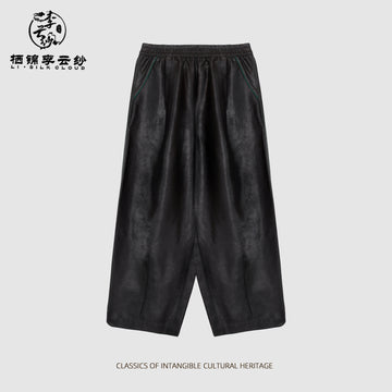 Long Pants  Oriental Style, Lightweight Breathable, Classic Chinese, Oriental Style, Lightweight Breathable, Classic Chinese