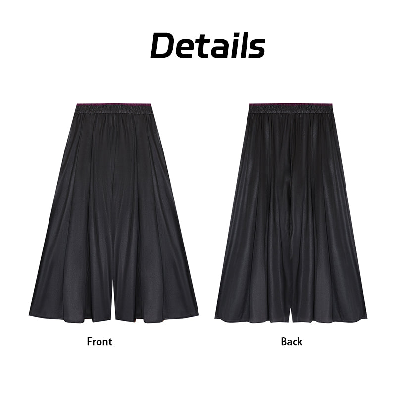 Silky Slim Pants Xiangyunsha Chinese style l GuangdongBlack Pear Gambiered Guangdong Gauze xiangyunsha