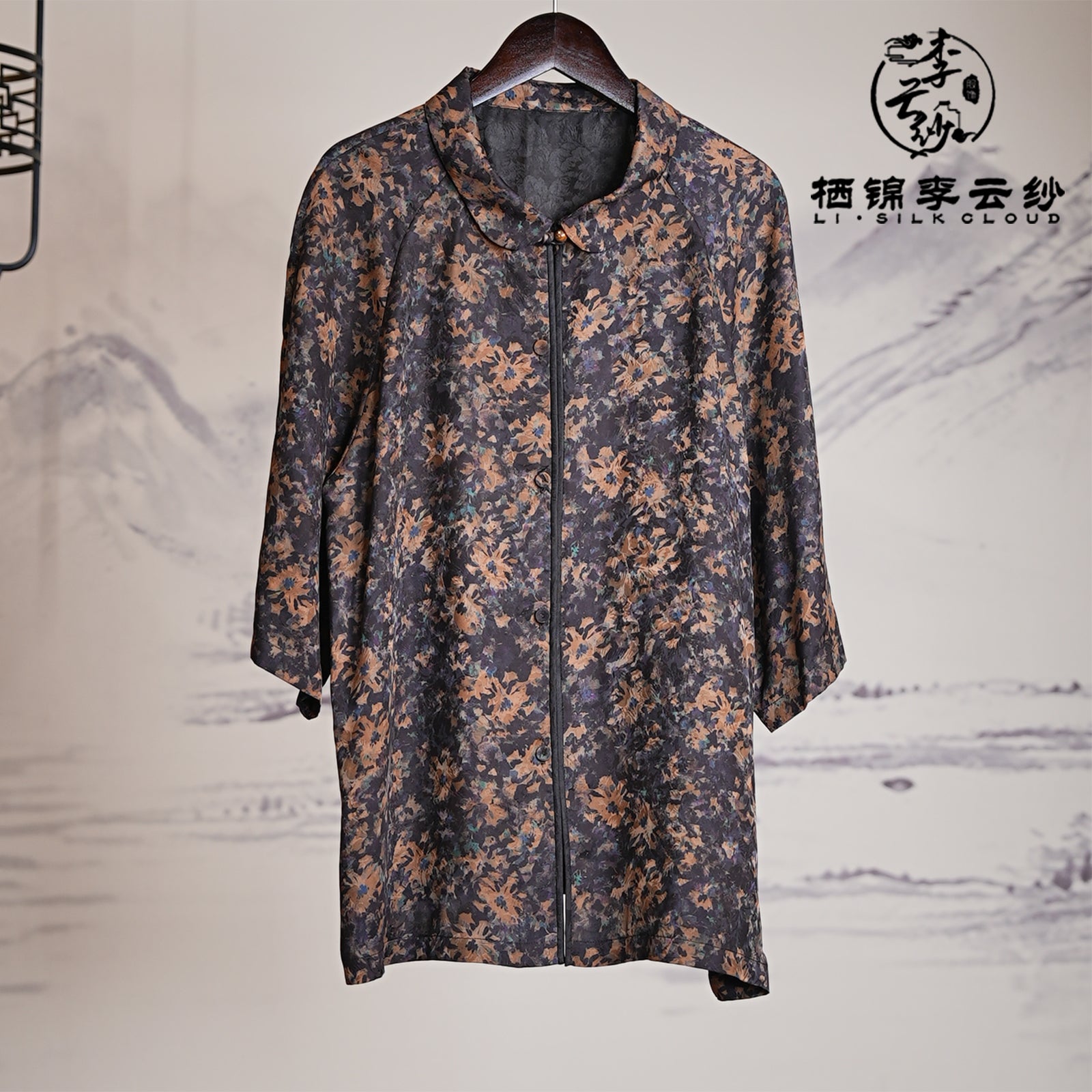 New Chinese Fragrant Cloud Veil TOP  Cloud Feeling SkinFriendly Fabric Must Have for Summer in Southeast Asia  Guangdong Black Pearl Gambiered Guangdong Gauze xiangyunsha