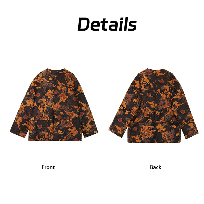 Coat, Silk Base, 90% White Goose Down, Must-Have for Early Autumn Layering Guangdong Black Pearl Gambiered Guangdong Gauze xiangyunsha