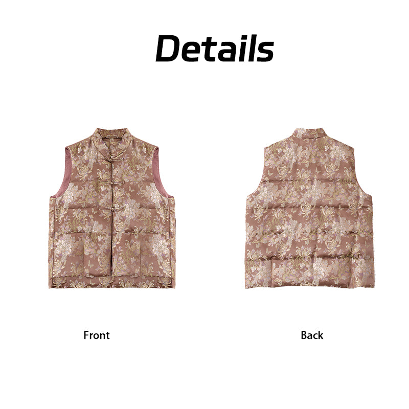 Coat, Silk Base, 90% White Goose Down, Must-Have for Early Autumn Layering Guangdong Black Pearl Gambiered Guangdong Gauze xiangyunsha