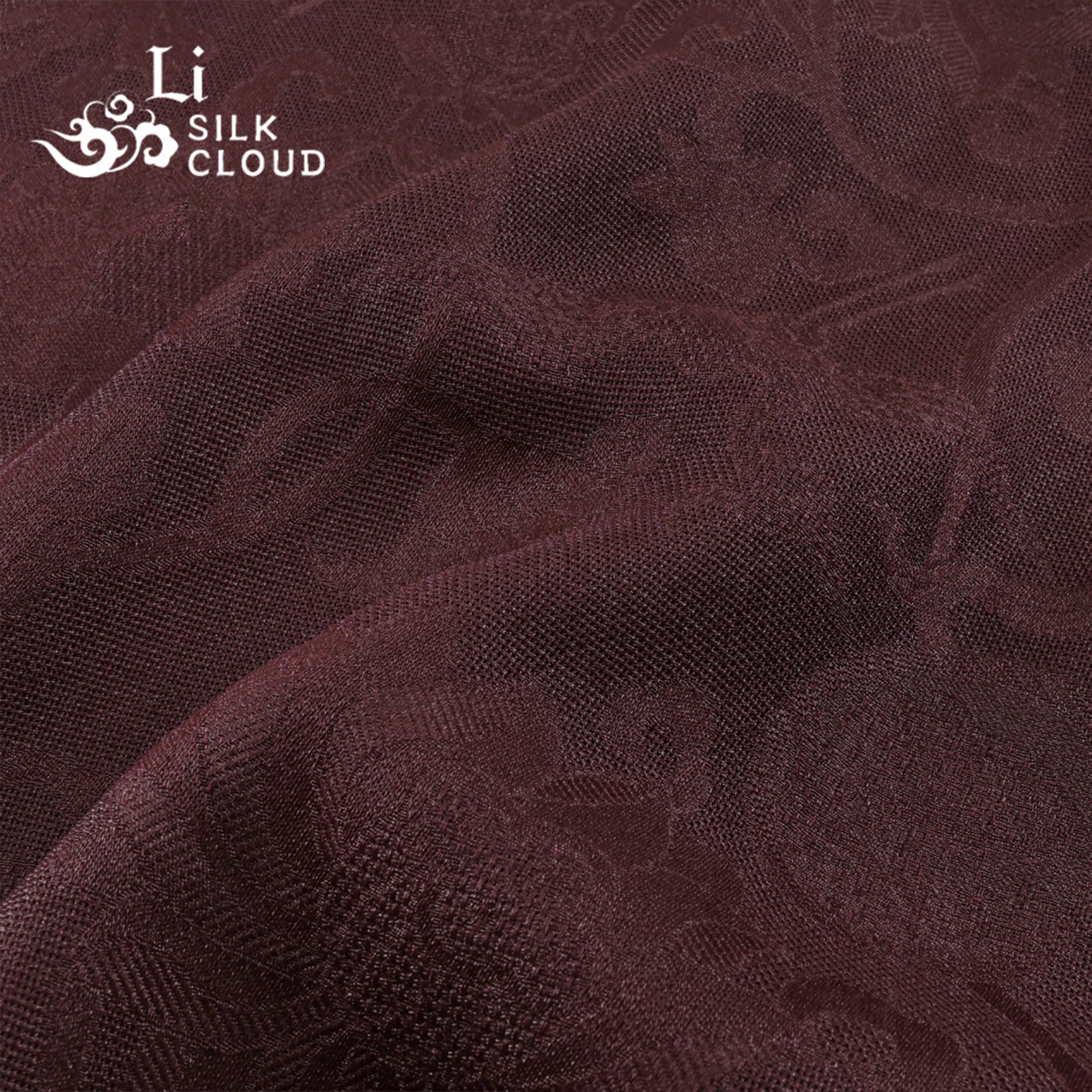 Silk Dress - Mulberry Silk Fabric, Oriental Aesthetics Guangdong Black Pearl Gambiered Guangdong Gauze xiangyunsha
