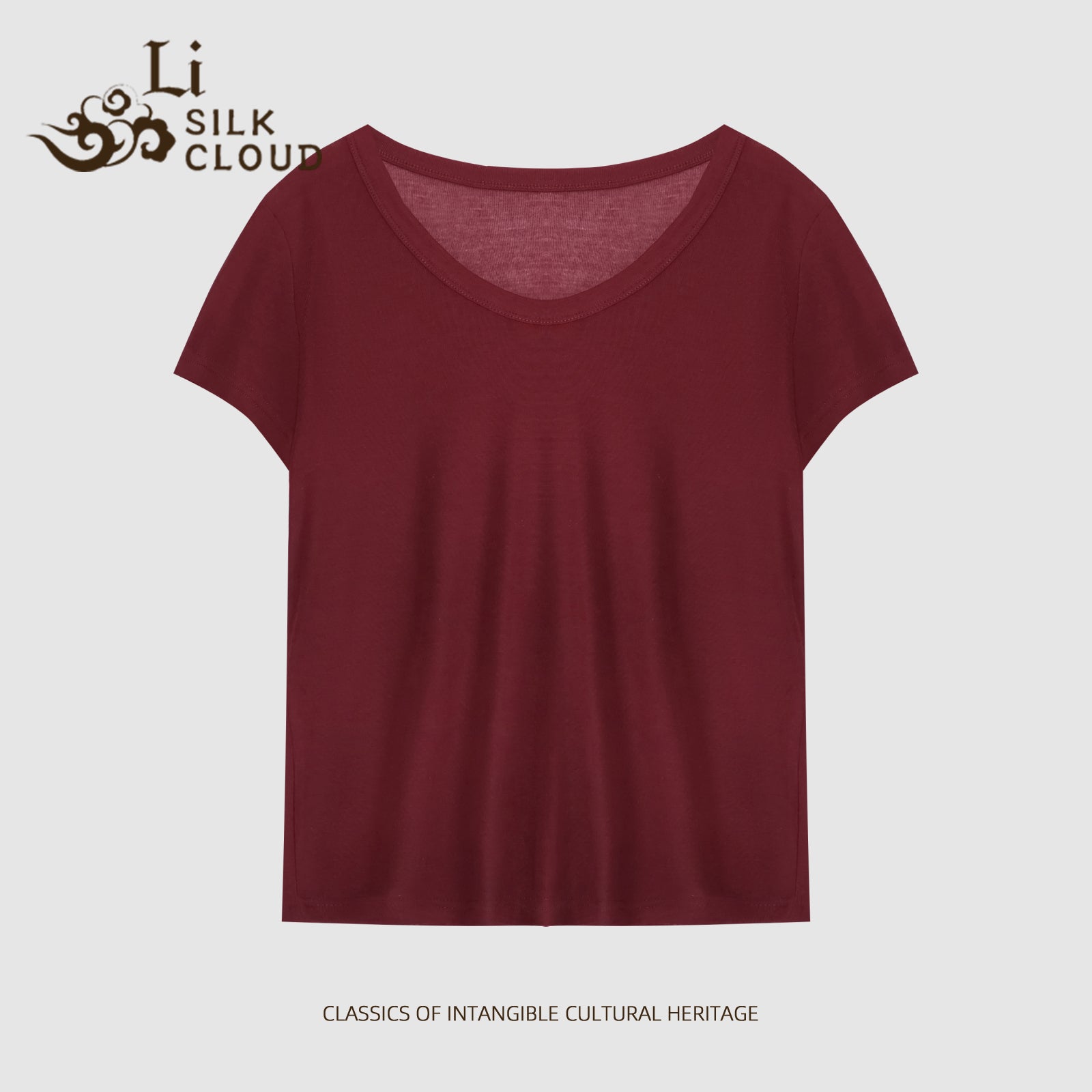 Minimalist casual shirt Morandi color scheme Guangdong Black Pearl Gambiered Guangdong Gauze xiangyunsha