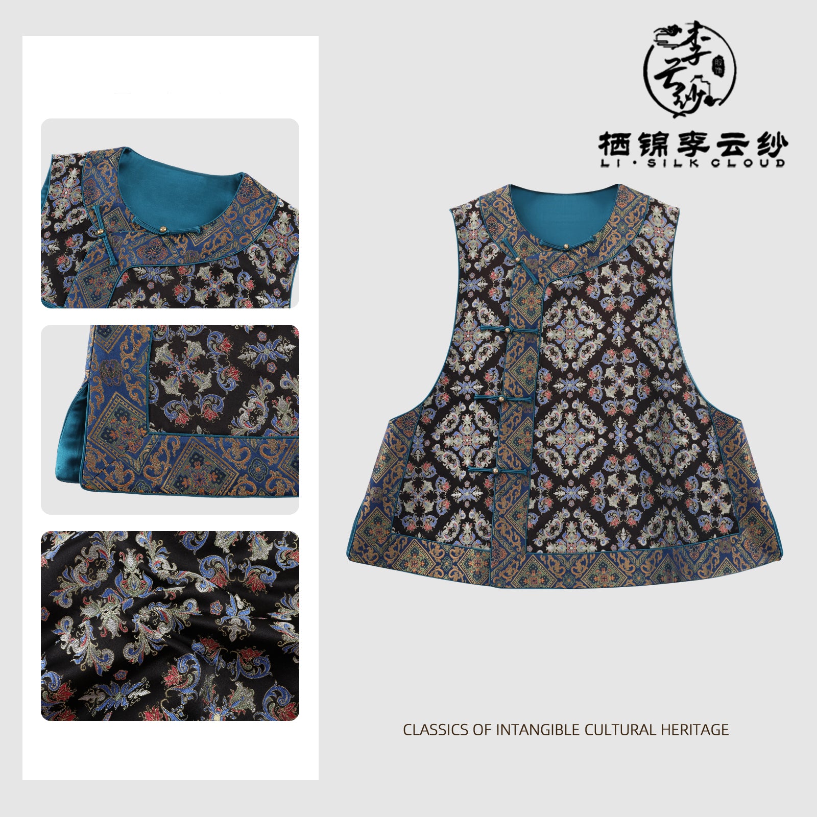 Guangdong Black Pearl Gambiered Guangdong Gauze xiangyunsha Silk Blend, Lightweight & Windproof, Neat Look with Long-Sleeve Tees for Early Autumn Layering