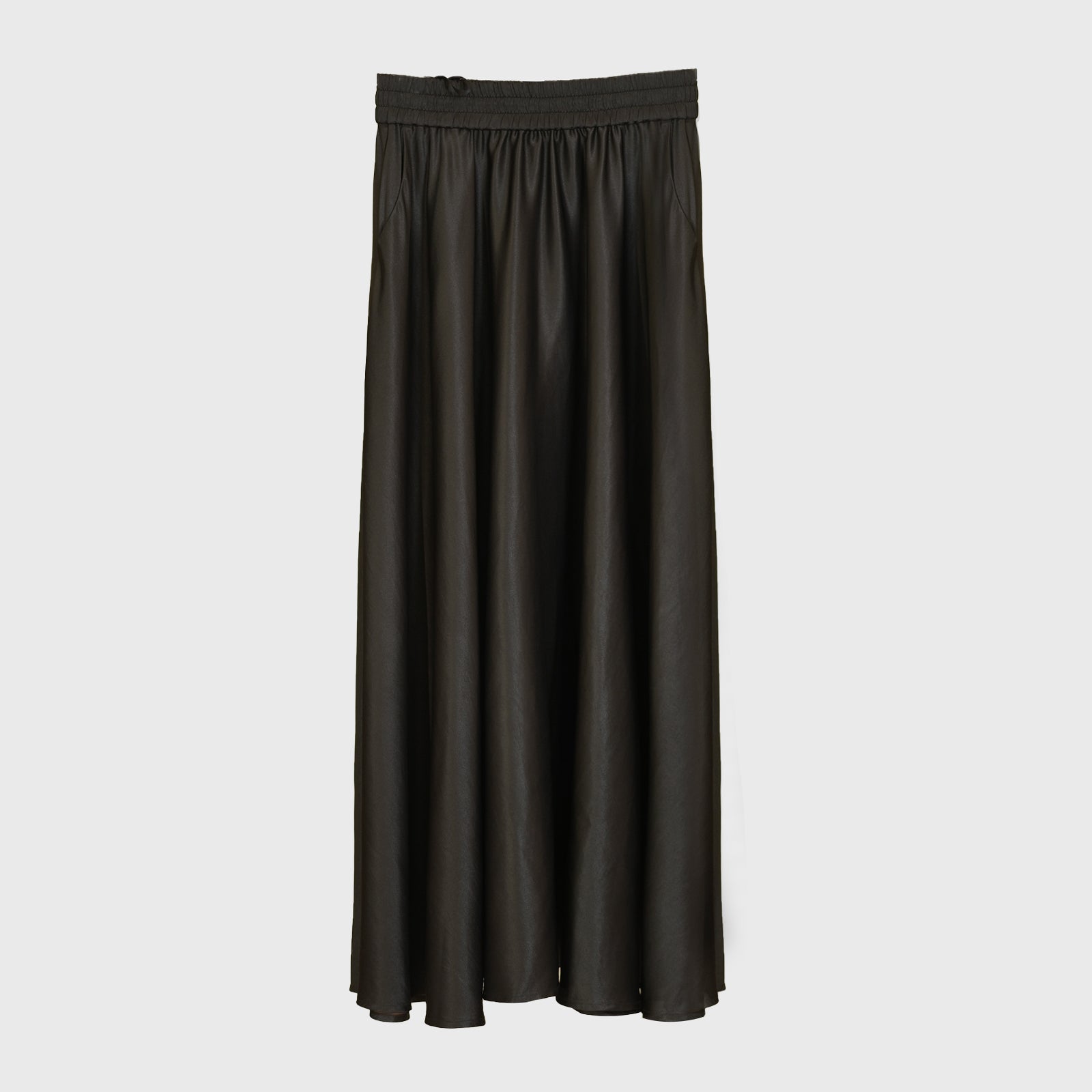 Xiangyunsha Chinese Skirt lSerenity Premium | dignifiedand silky lGuangdong Black Pearl Gambiered GuangdongGauze xiangyunsha Soft Gold