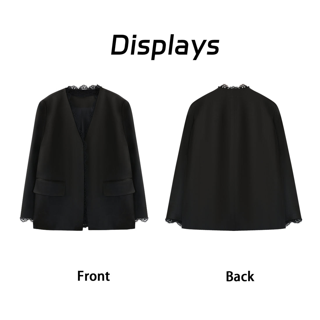 Guangdong Black Pearl Gambiered Guangdong Gauze xiangyunsha Blazer, Silk Blend, Drapable & Structured Without Slouching, Professional Look with Trousers for Wor