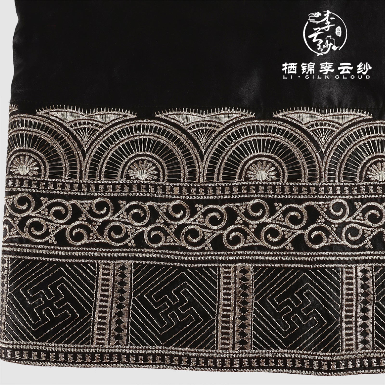 Guangdong Black Pearl Gambiered Guangdong Gauze xiangyunsha  Coat, Silk Blend, Lightweight & Windproof, Elegant with Dresses in Early Autumn, No Height Crushing