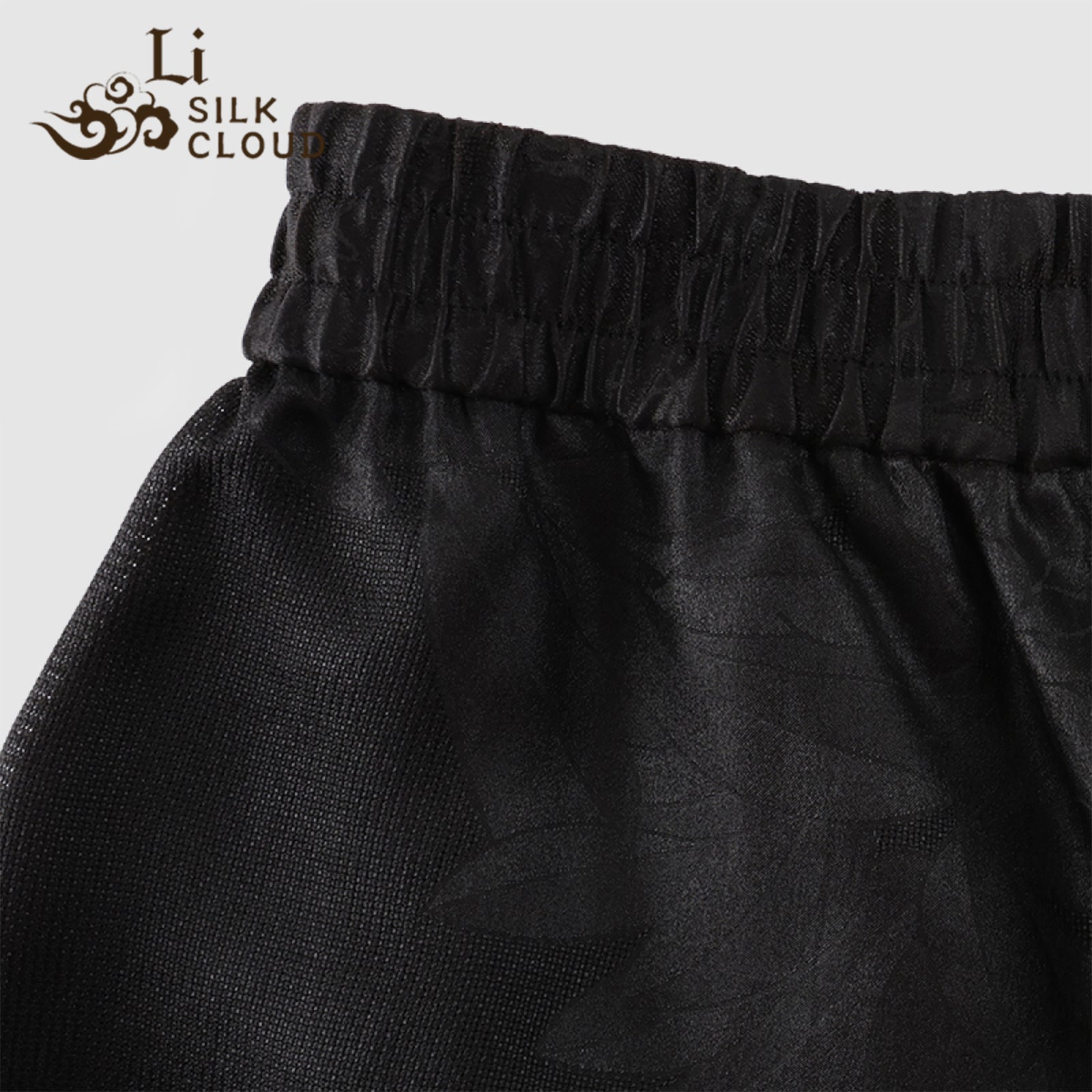 Pants, Silk Blend, Windproof & Non-Stuffy, Top Choice for Early Autumn Commute Guangdong Black Pearl Gambiered Guangdong Gauze xiangyunsha