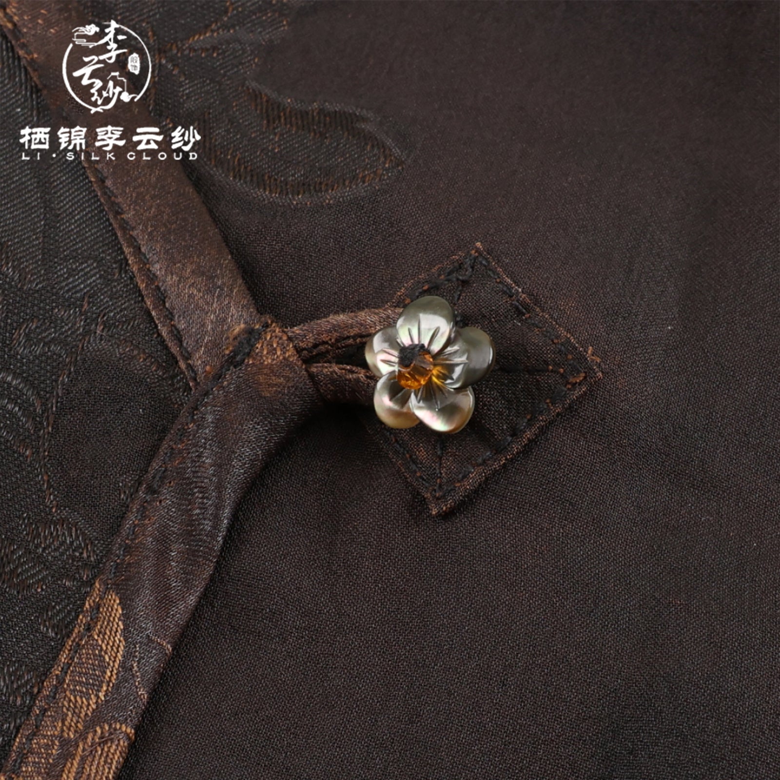 Outerwear - Light & Breathable, Soft Skin-Friendly Fabric, Tradition Guangdong Black Pearl Gambiered Guangdong Gauze xiangyunsha