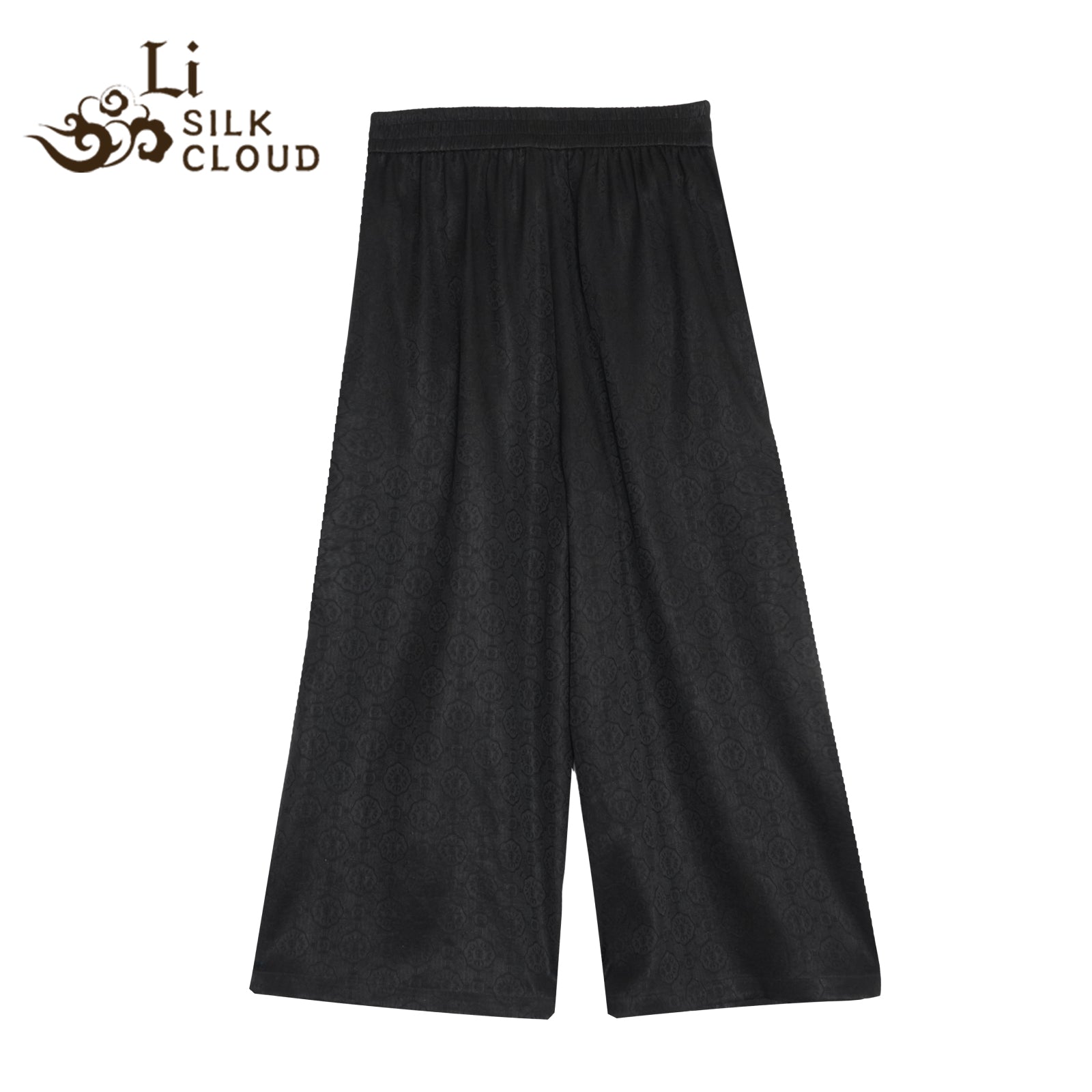Trousers - Oriental Style, Lightweight Breathable, Classic Chinese Guangdong Black Pearl Gambiered Guangdong Gauze xiangyunsha