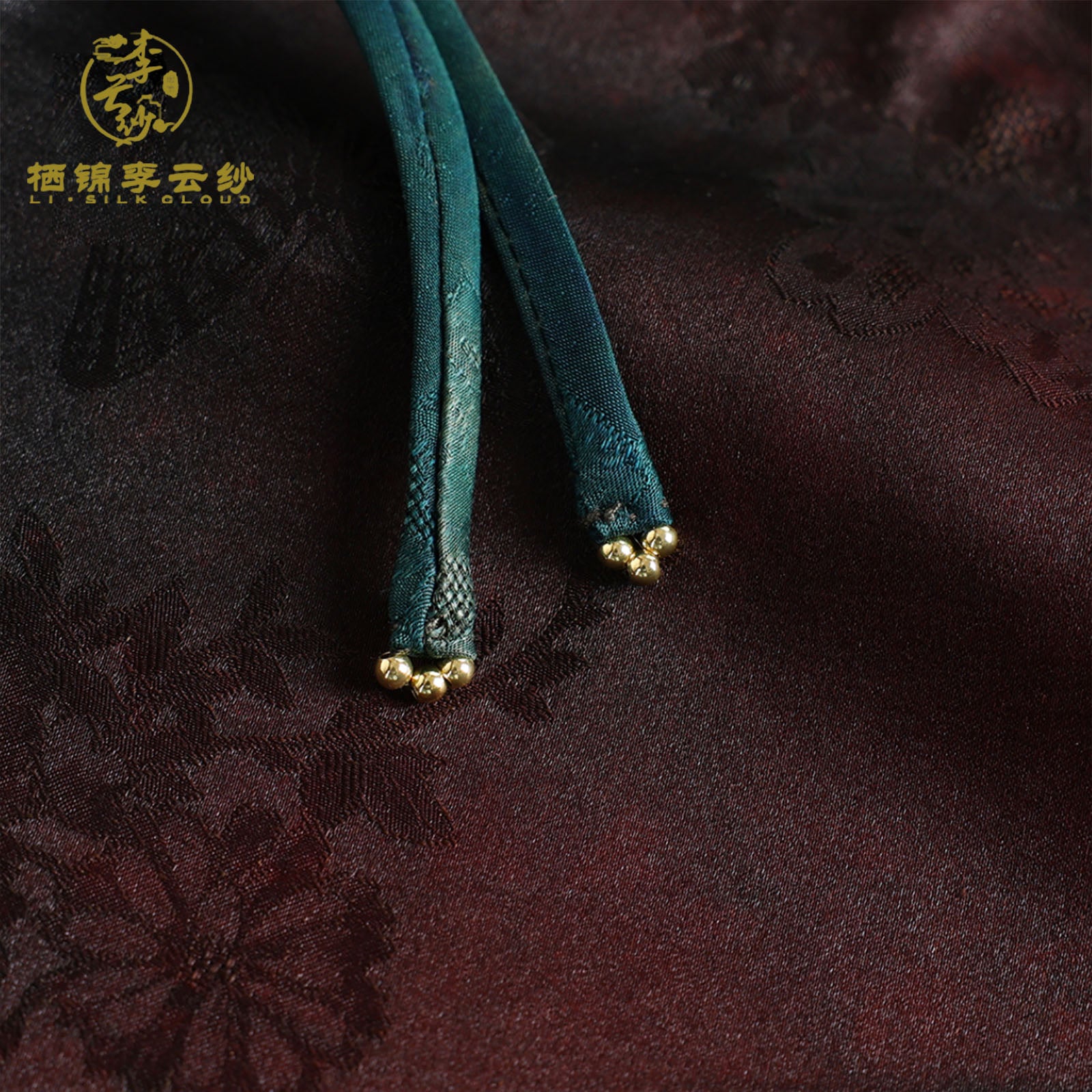 Reversible Long Pants - 100% Mulberry Silk, Loose Fit Oriental Guangdong Black Pearl Gambiered Guangdong Gauze xiangyunsha