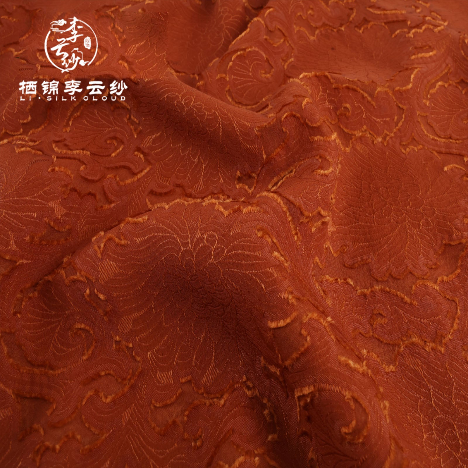 Hand-Embroidered Jacket pure Silk Xiangyunsha Chinesestyle | Adjustable Knots + 3D Drape Guangdong Black PearlGambiered Guangdong Gauze xiangyunsha Soft Go