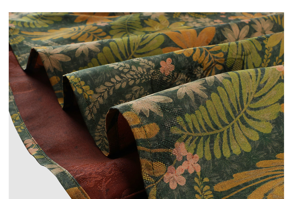 Top, Ancient Craft, Lightweight & Warm, Dual-Use for Commute & Leisure Guangdong Black Pearl Gambiered Guangdong Gauze xiangyunsha