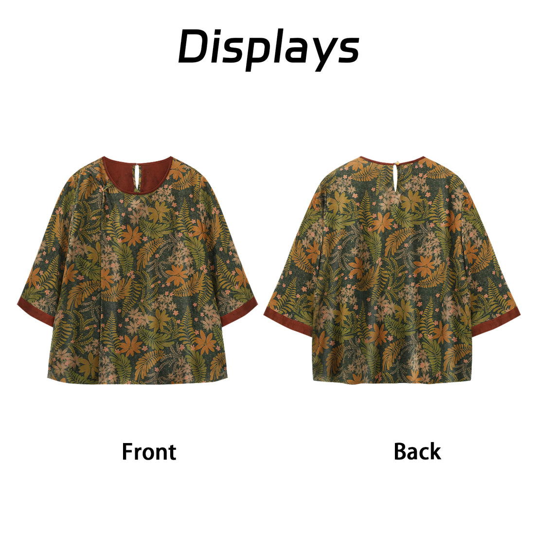 Top, Ancient Craft, Lightweight & Warm, Dual-Use for Commute & Leisure Guangdong Black Pearl Gambiered Guangdong Gauze xiangyunsha