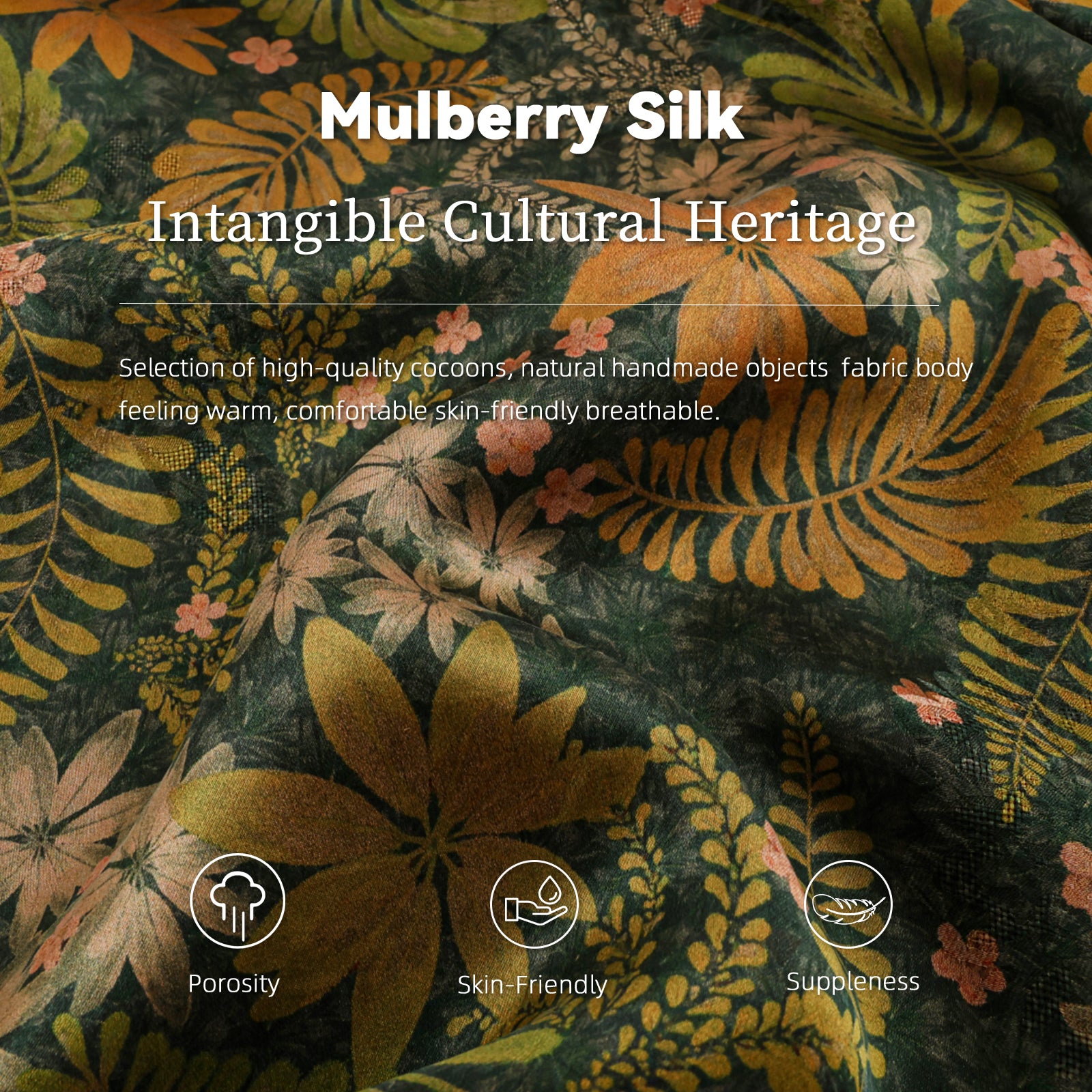 Top, Ancient Craft, Lightweight & Warm, Dual-Use for Commute & Leisure Guangdong Black Pearl Gambiered Guangdong Gauze xiangyunsha