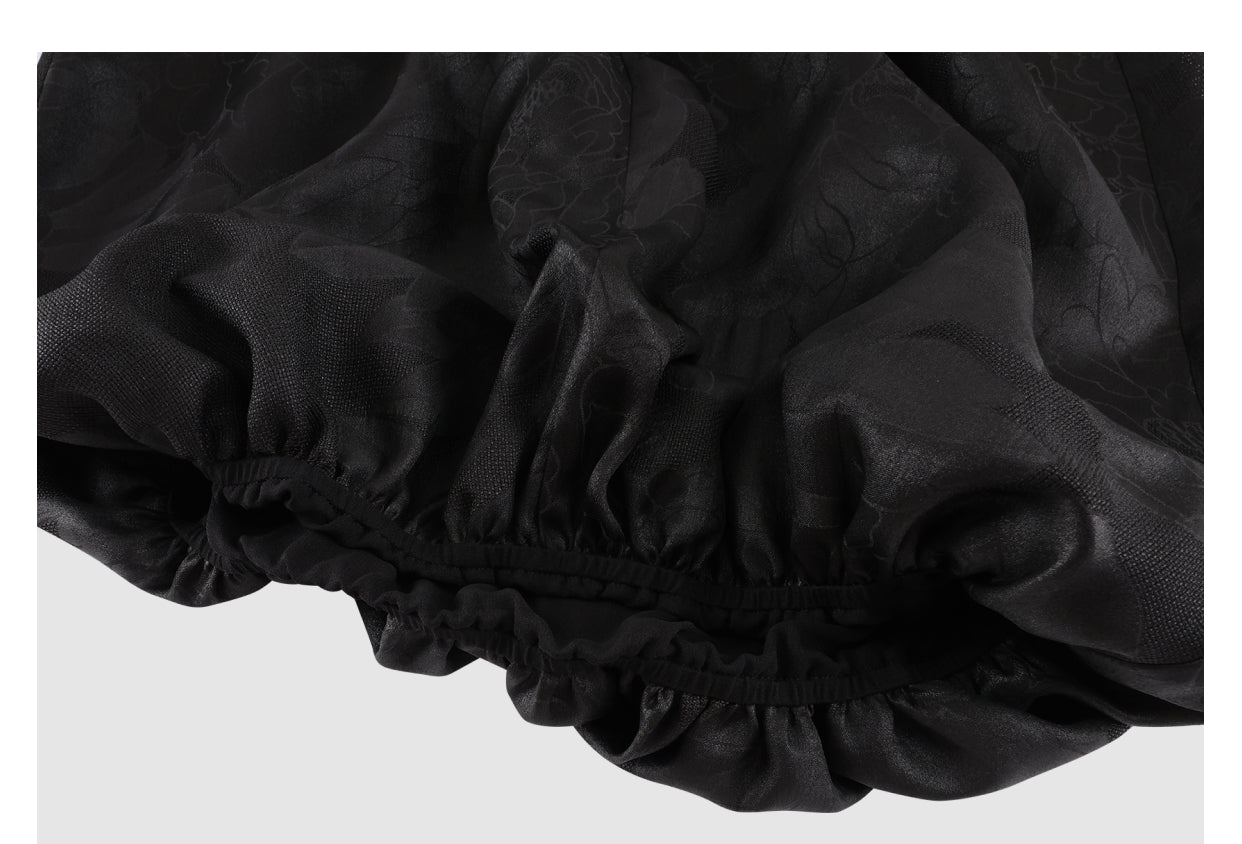 Pants, Silk Blend, Windproof & Non-Stuffy, Top Choice for Early Autumn Commute Guangdong Black Pearl Gambiered Guangdong Gauze xiangyunsha