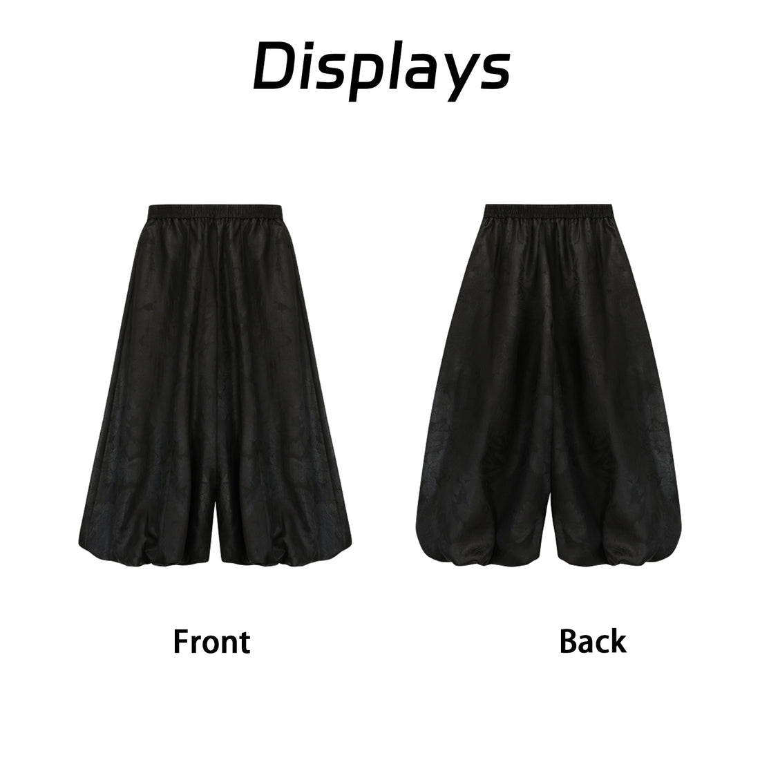 Pants, Silk Blend, Windproof & Non-Stuffy, Top Choice for Early Autumn Commute Guangdong Black Pearl Gambiered Guangdong Gauze xiangyunsha