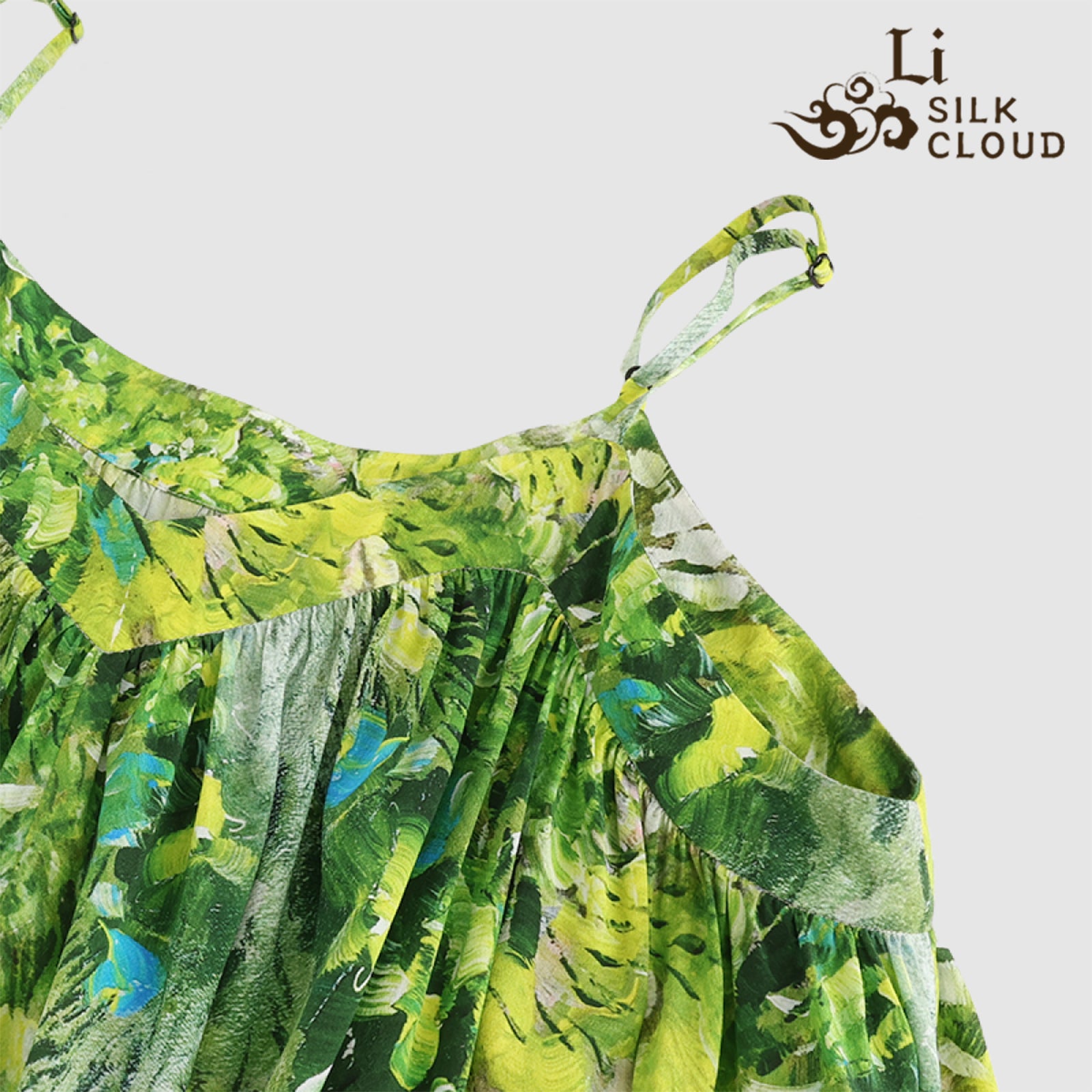 Slip Dress, Silk Texture, Adds Premium Layers with Jackets Guangdong Black Pearl Gambiered Guangdong Gauze xiangyunsha