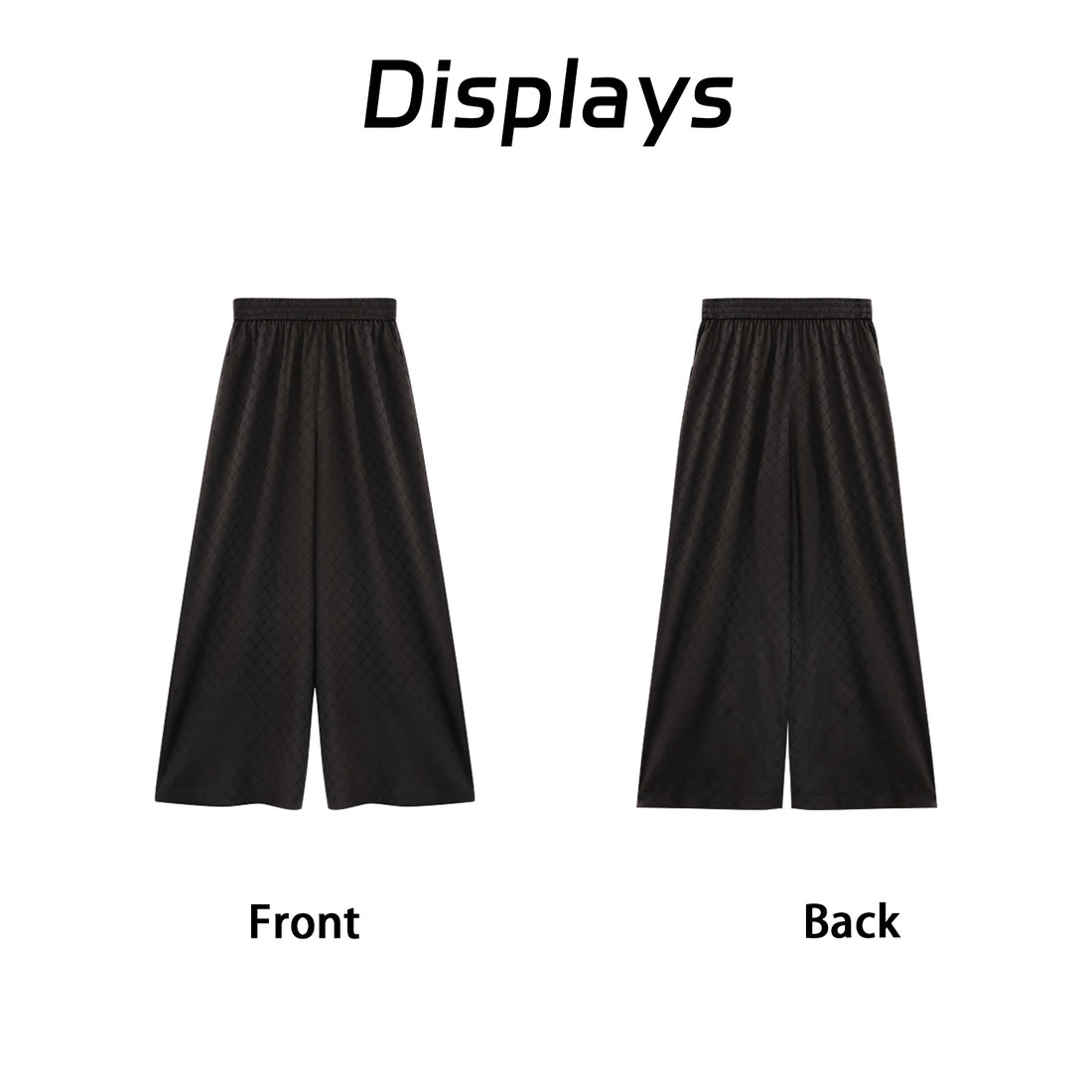 Pants, Silk Blend, Windproof & Non-Stuffy, Top Choice for Early Autumn Commute Guangdong Black Pearl Gambiered Guangdong Gauze xiangyunsha