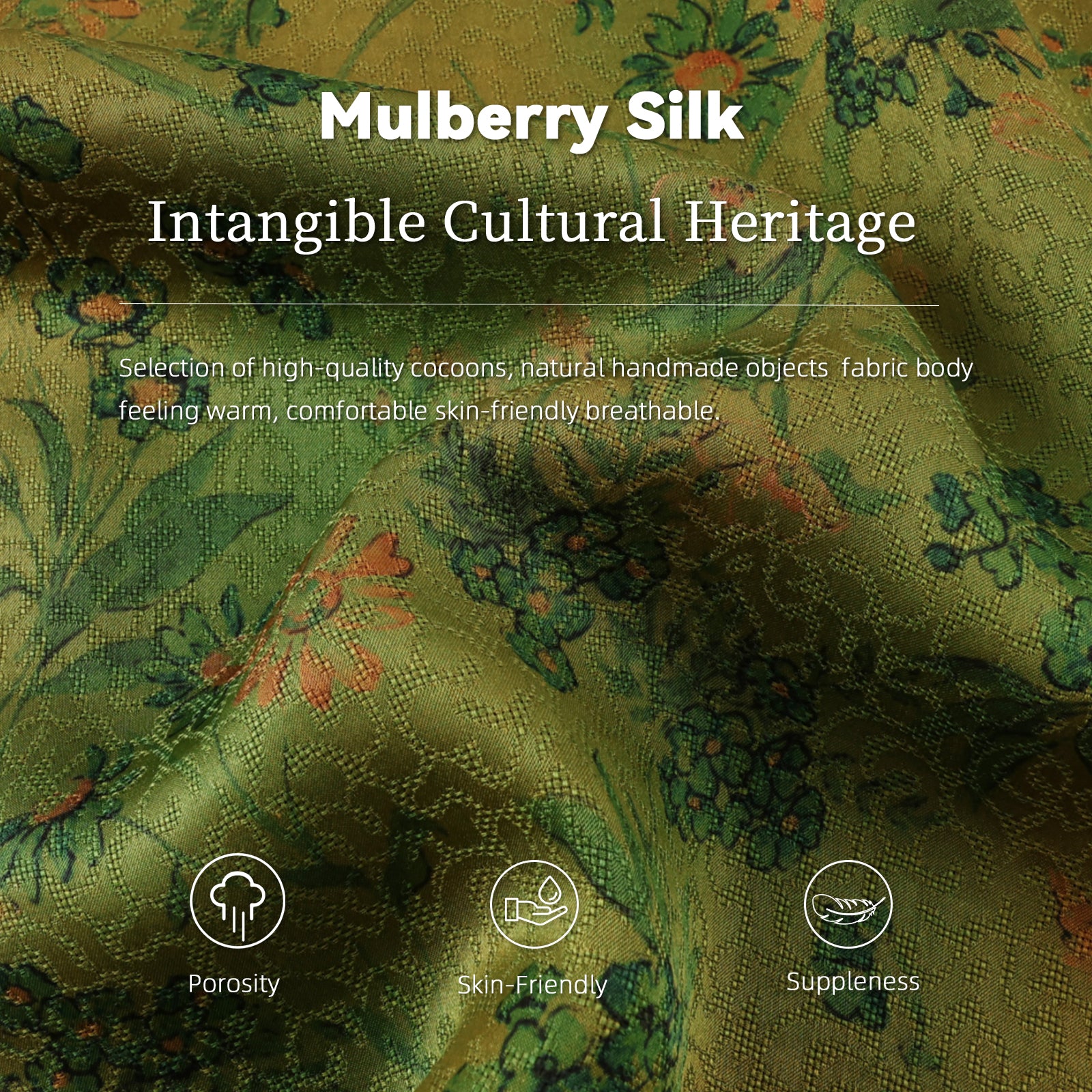 Jacket, Silk Texture, Dual-Use for Work & Leisure Guangdong Black Pearl Gambiered Guangdong Gauze xiangyunsha