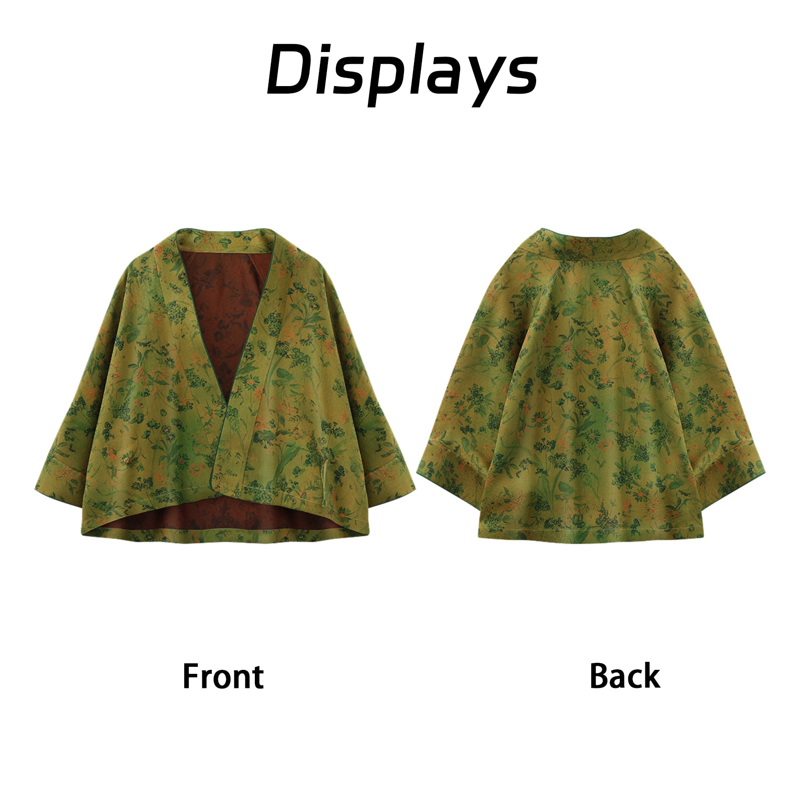 Jacket, Silk Texture, Dual-Use for Work & Leisure Guangdong Black Pearl Gambiered Guangdong Gauze xiangyunsha