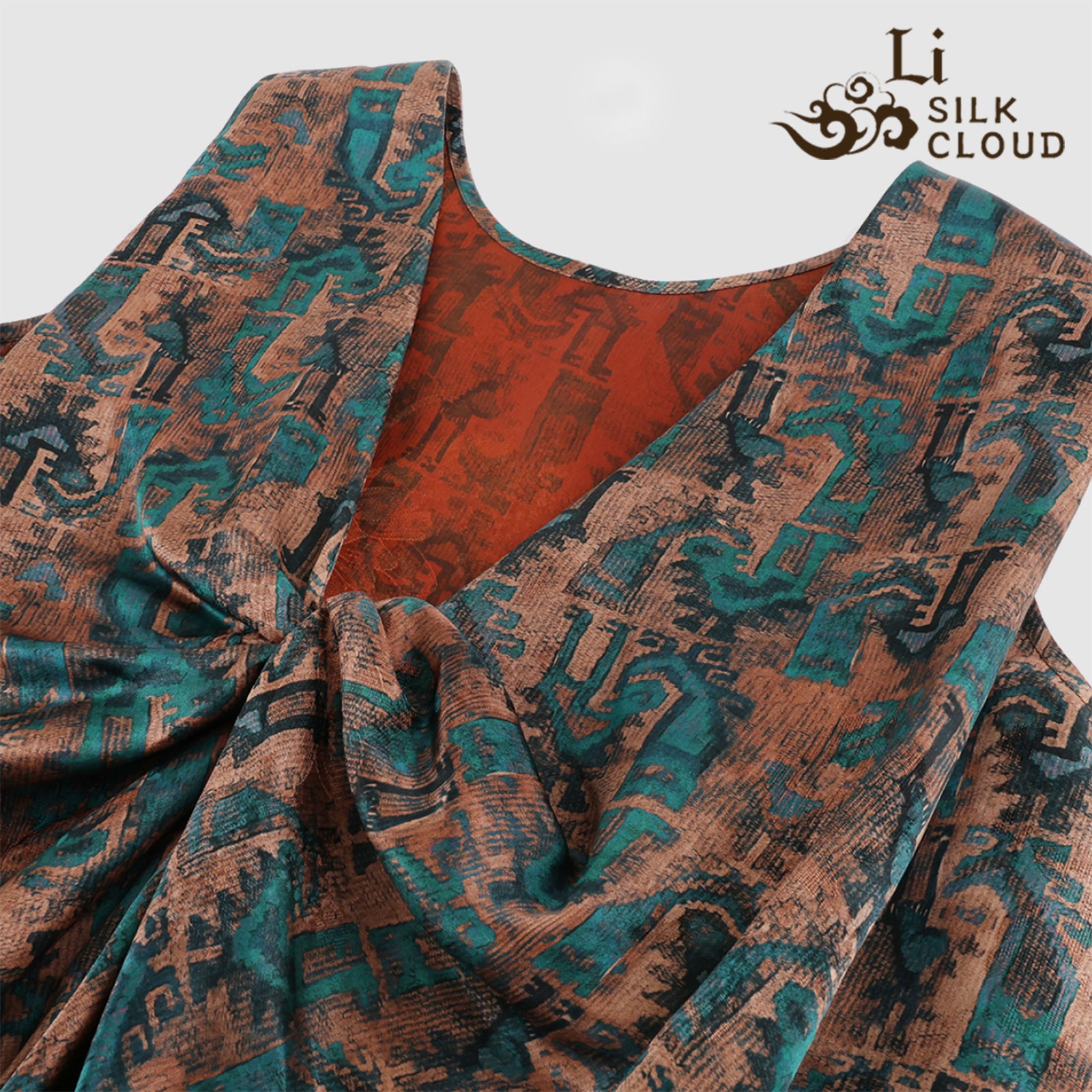 Vest, Neat Cutting, Slimming & Highlights Waistline, Looks Elegant with Wide-Leg Pants Guangdong Black Pearl Gambiered Guangdong Gauze xiangyunsha