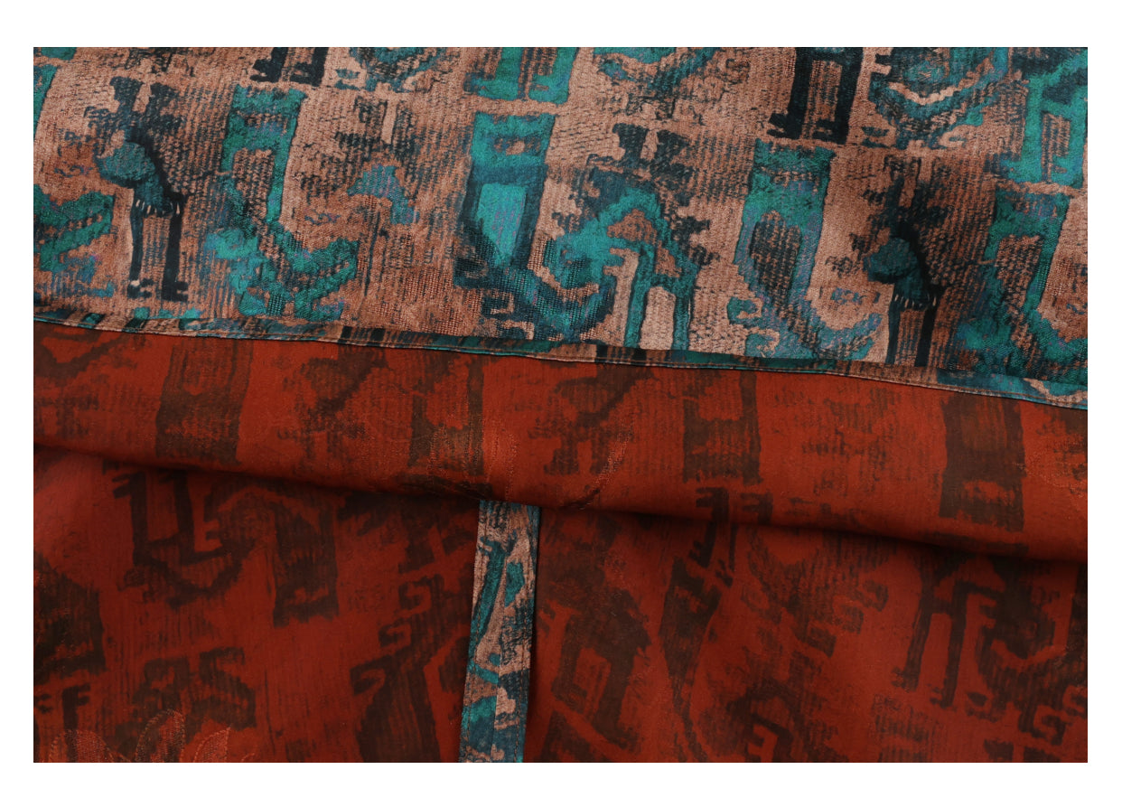 Vest, Neat Cutting, Slimming & Highlights Waistline, Looks Elegant with Wide-Leg Pants Guangdong Black Pearl Gambiered Guangdong Gauze xiangyunsha